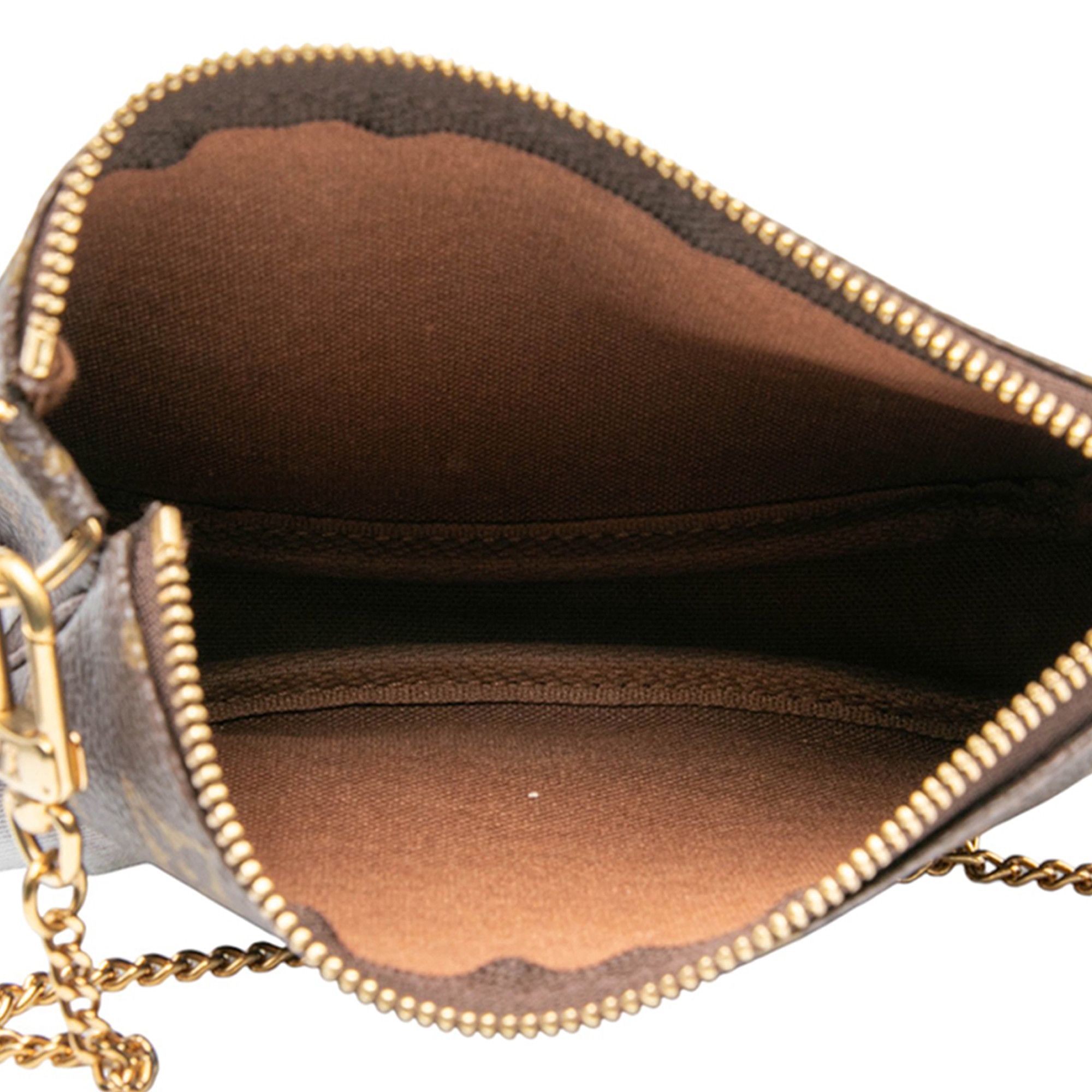 Louis Vuitton Louis Vuitton Monogram Mini Pochette Accessoires Size ONE SIZE - 4 Thumbnail
