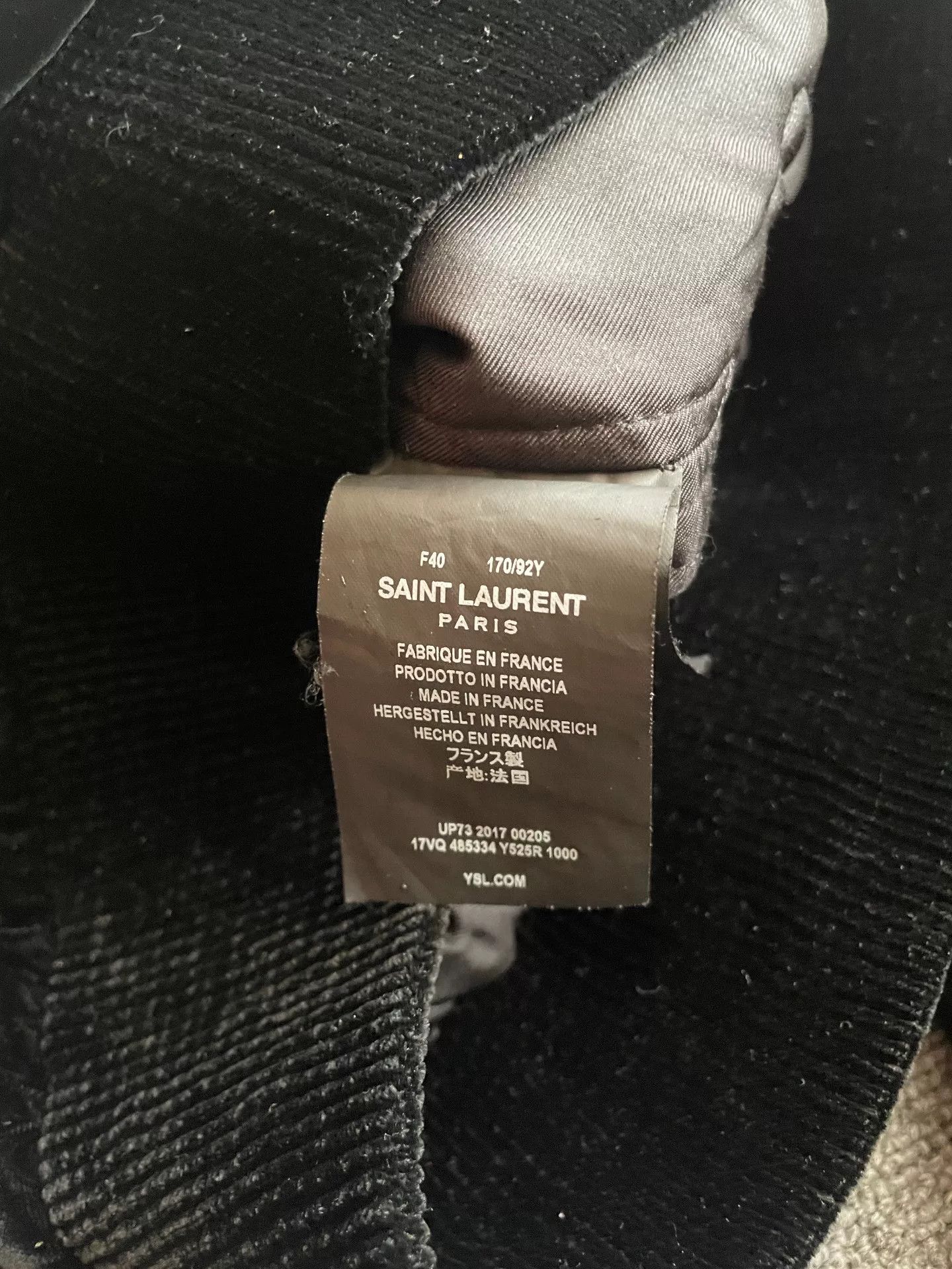 Saint Laurent Paris saint laurent black velvet jacket with rhinestones Size US M / EU 48-50 / 2 - 5 Thumbnail