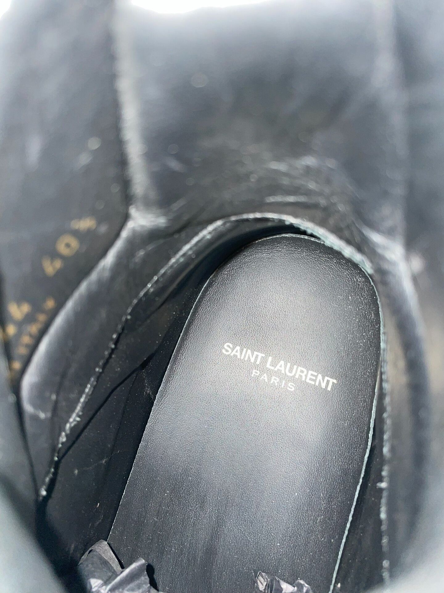 Saint Laurent Paris saint laurent black and silver high-top sneakers Size US 8 / EU 41 - 7 Thumbnail
