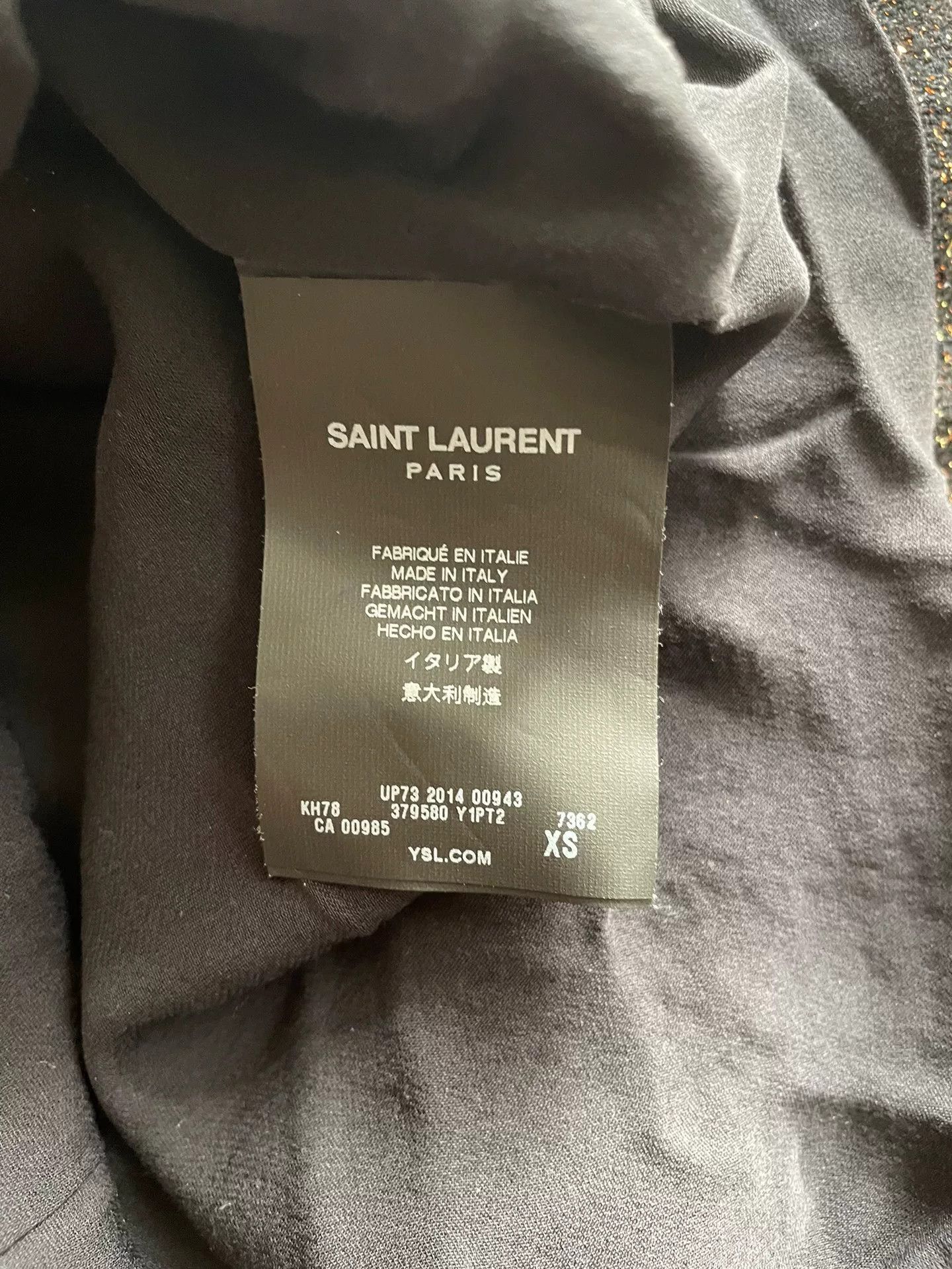 Yves Saint Laurent saint laurent star design cardigan in black Size XS / US 0-2 / IT 36-38 - 5 Thumbnail