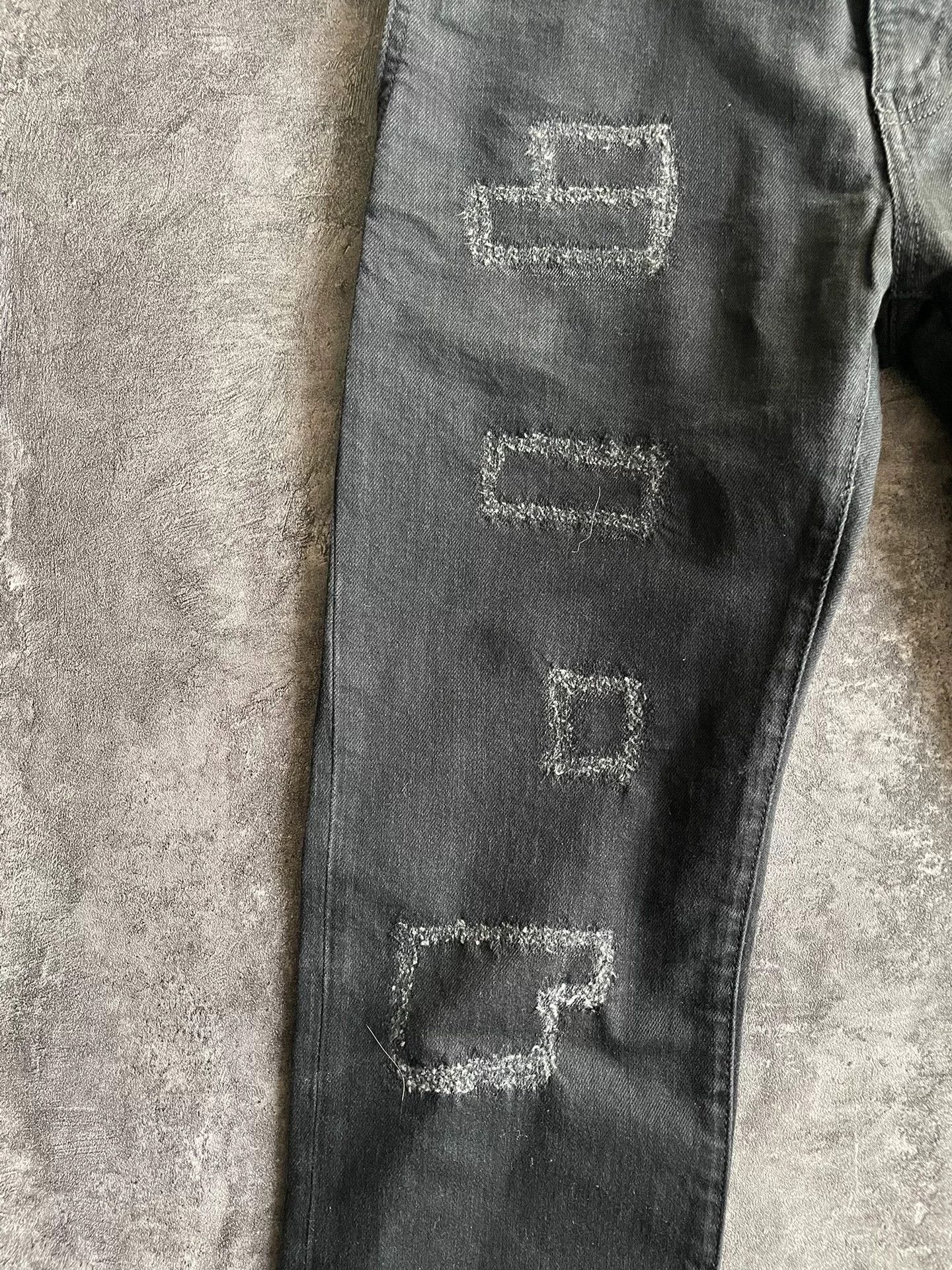 Saint Laurent Paris Saint Laurent Patch Denim Pants Size 29 Size US 29 - 4 Thumbnail