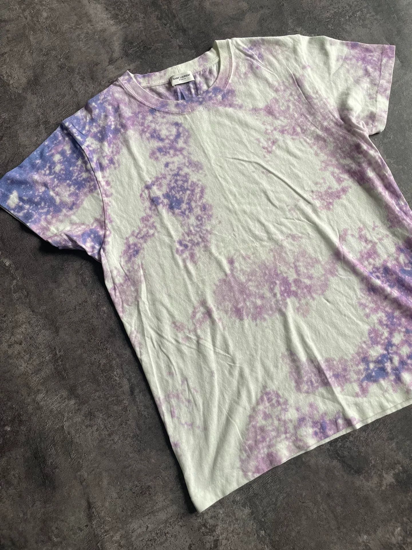 Saint Laurent Paris saint laurent tie-dye short sleeve top Size M / US 6-8 / IT 42-44 - 3 Thumbnail