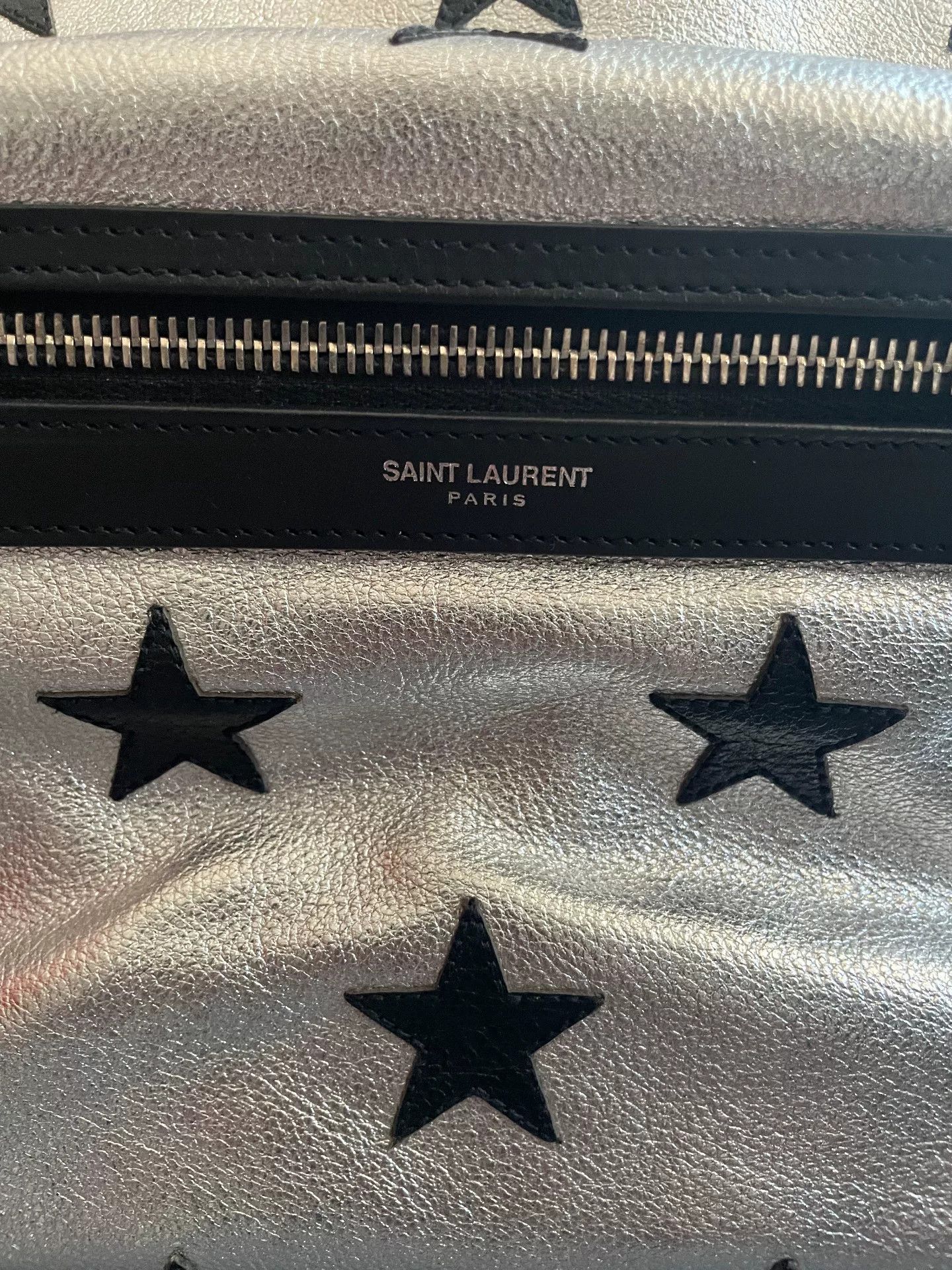 Saint Laurent Paris saint laurent silver leather star backpack Size ONE SIZE - 4 Thumbnail
