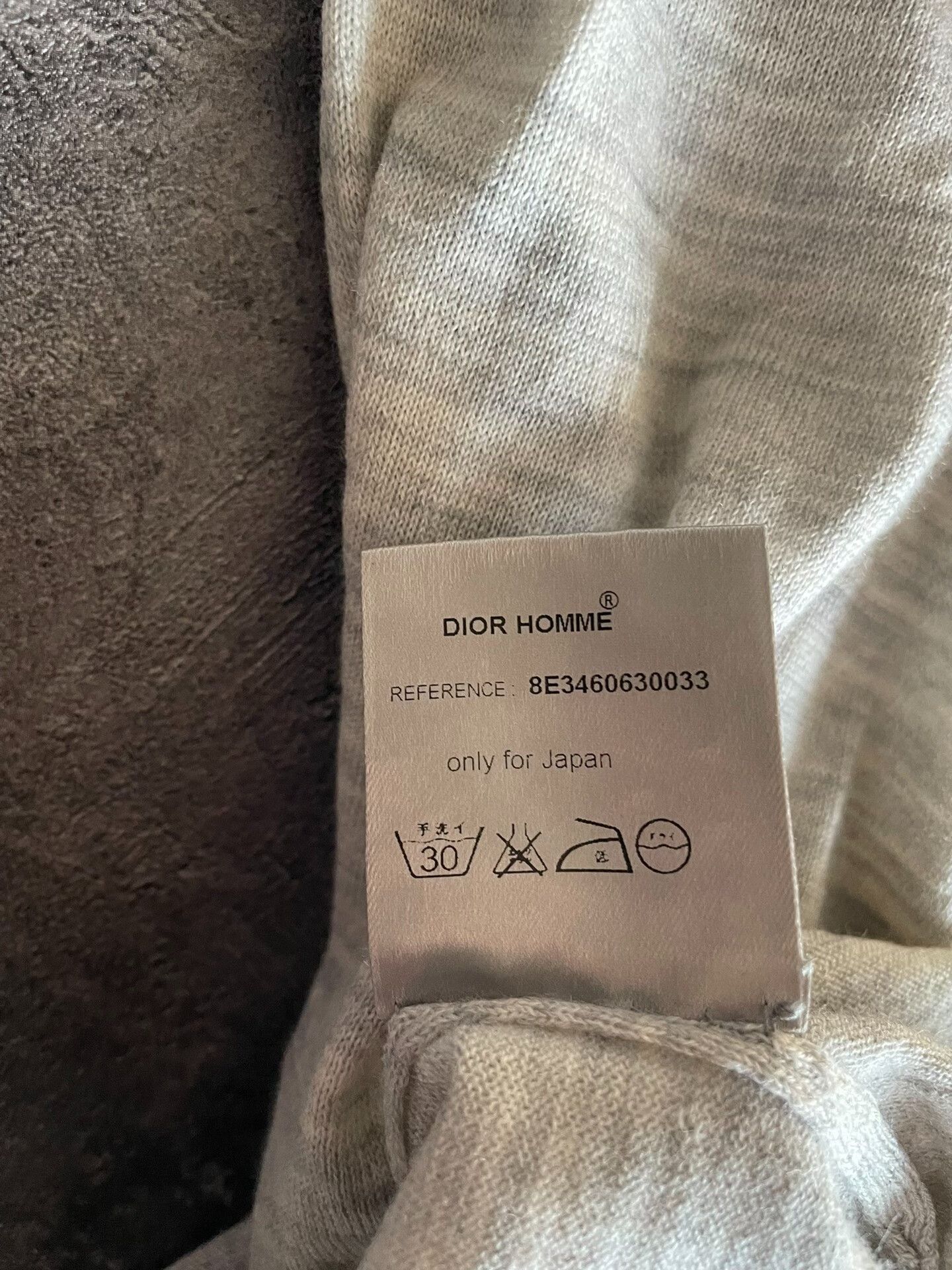 Dior beige hooded drawstring knit sweatshirt Size US M / EU 48-50 / 2 - 6 Thumbnail