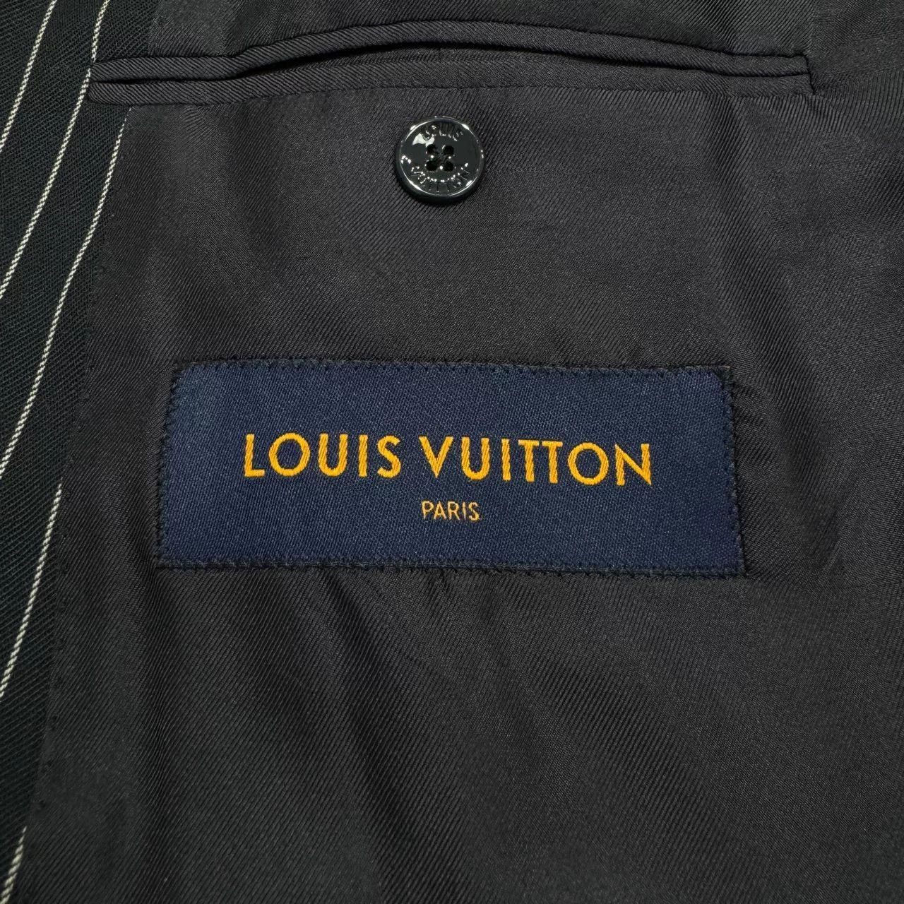 Louis Vuitton louis vuitton double-breasted striped suit jacket Size US L / EU 52-54 / 3 - 4 Thumbnail