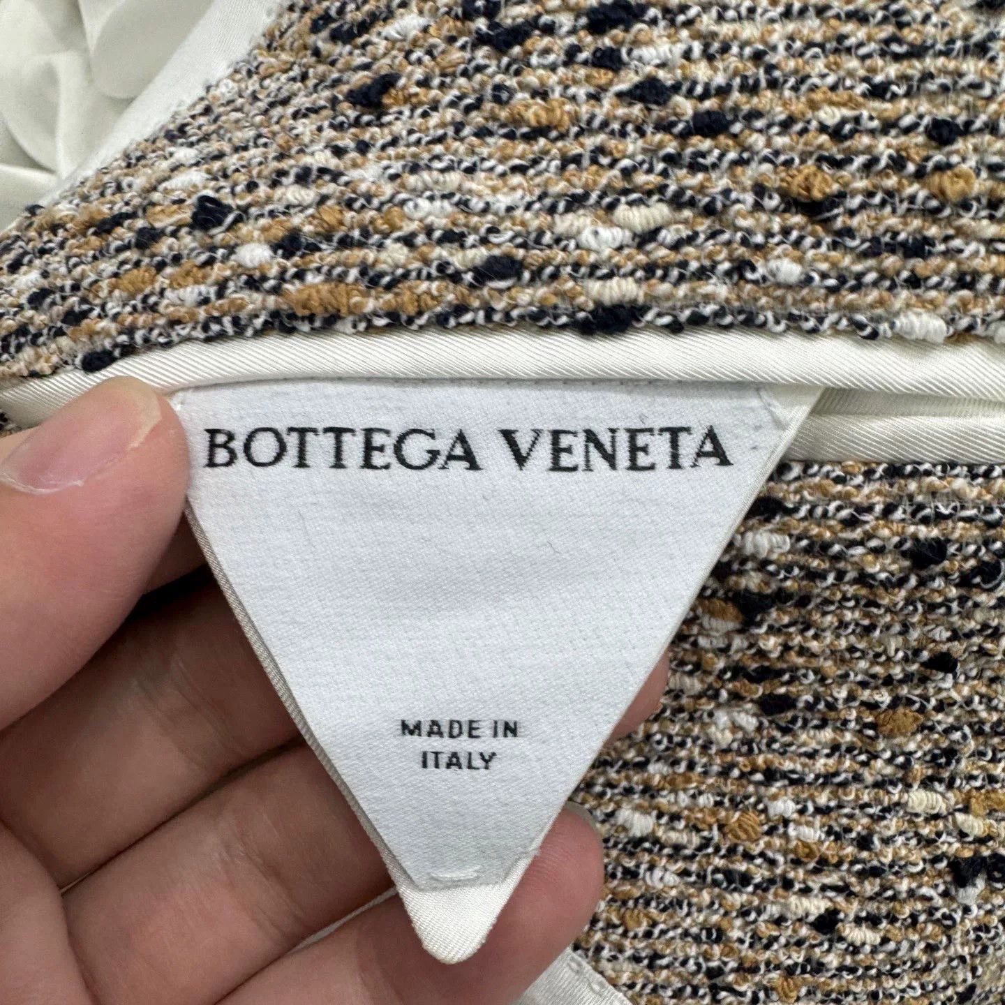Bottega Veneta Knit Blazer Jacket Size 50