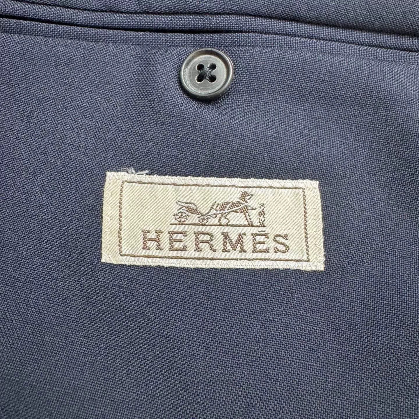 Hermes Hermes Wool Patchwork Blazer Jacket Size 52 Size US XXL / EU 58 / 5 - 3 Thumbnail