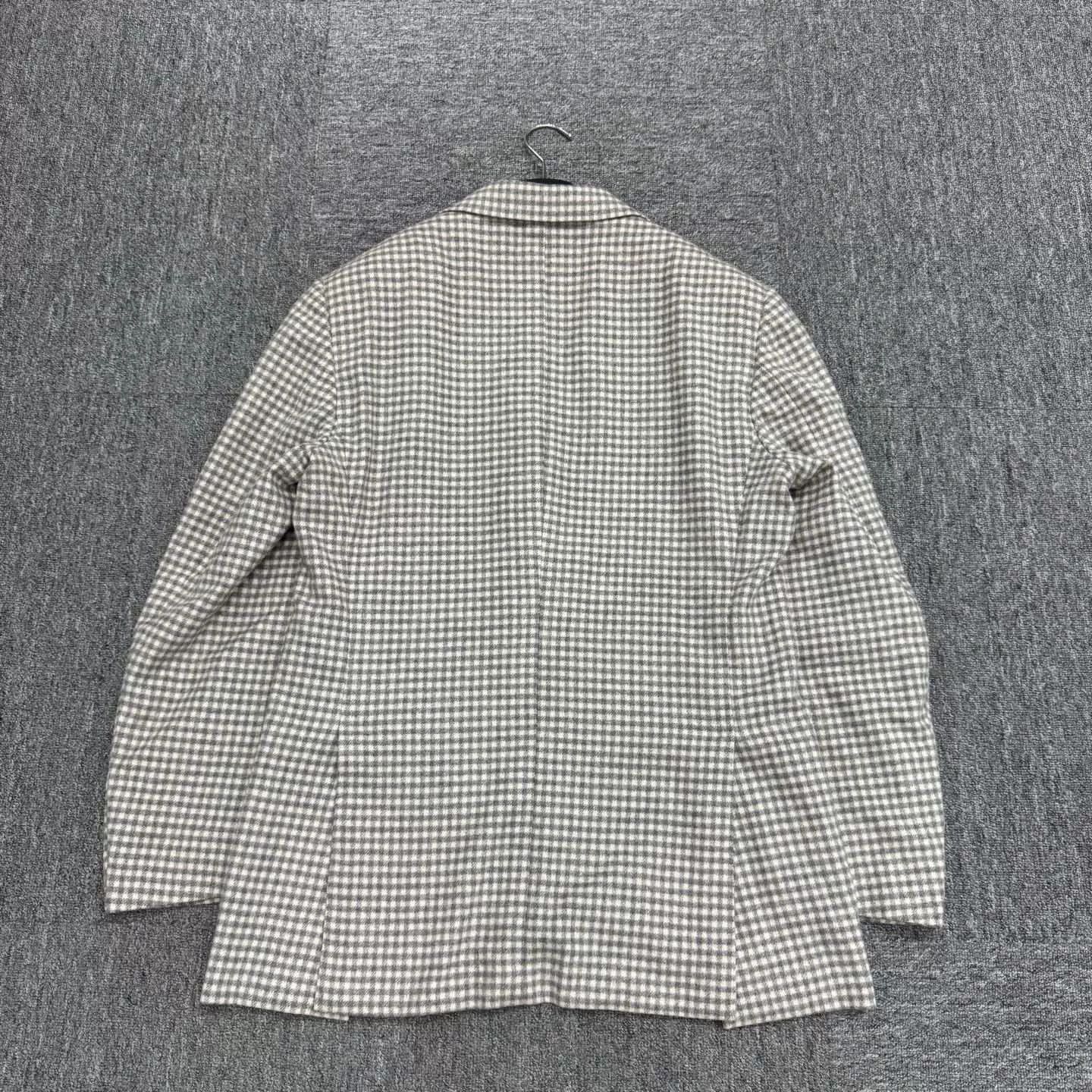 Kiton Kiton Wool Checkered Suit Jacket Size 48 Size US M / EU 48-50 / 2 - 2 Thumbnail
