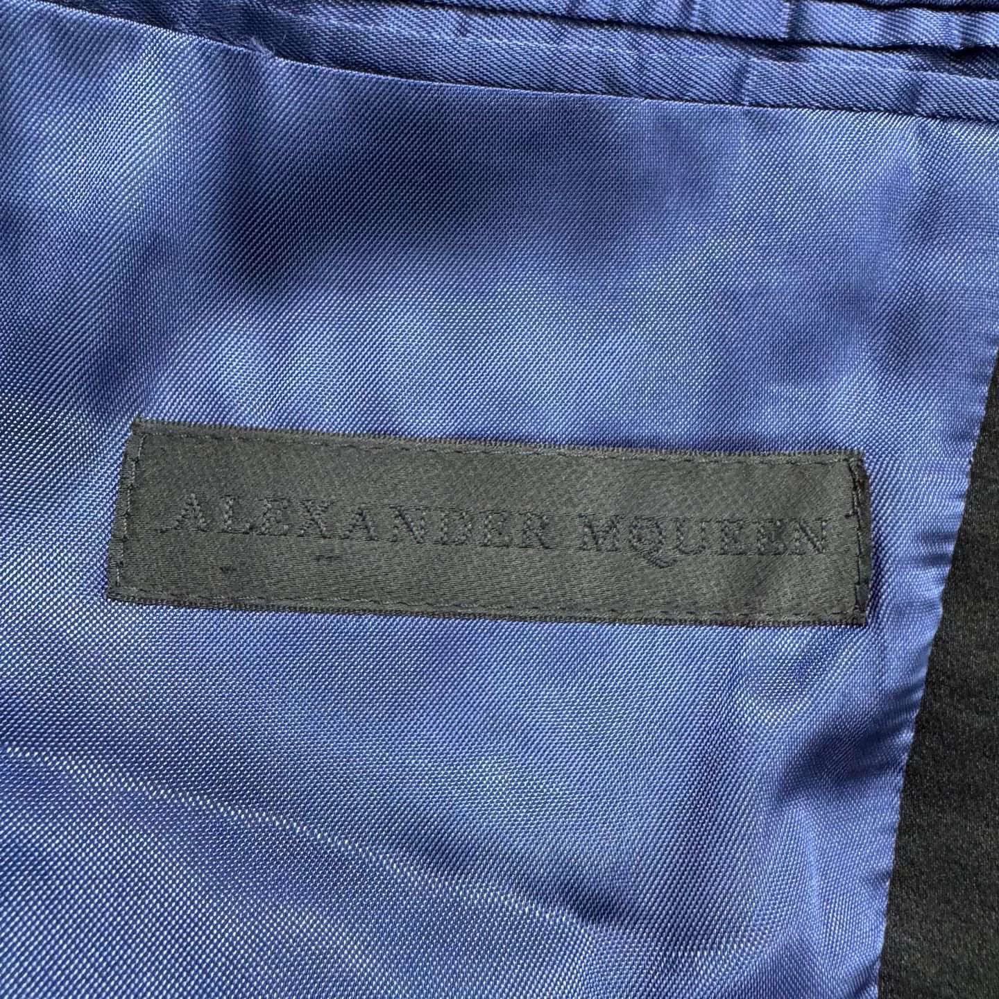 Alexander McQueen blue panelled blazer by alexander mcqueen Size US L / EU 52-54 / 3 - 3 Thumbnail