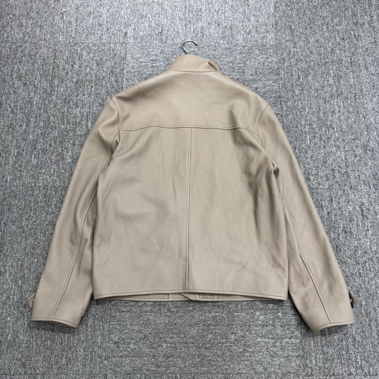 Hermes hermes suede jacket in beige size 50 Size US L / EU 52-54 / 3 - 2 Thumbnail