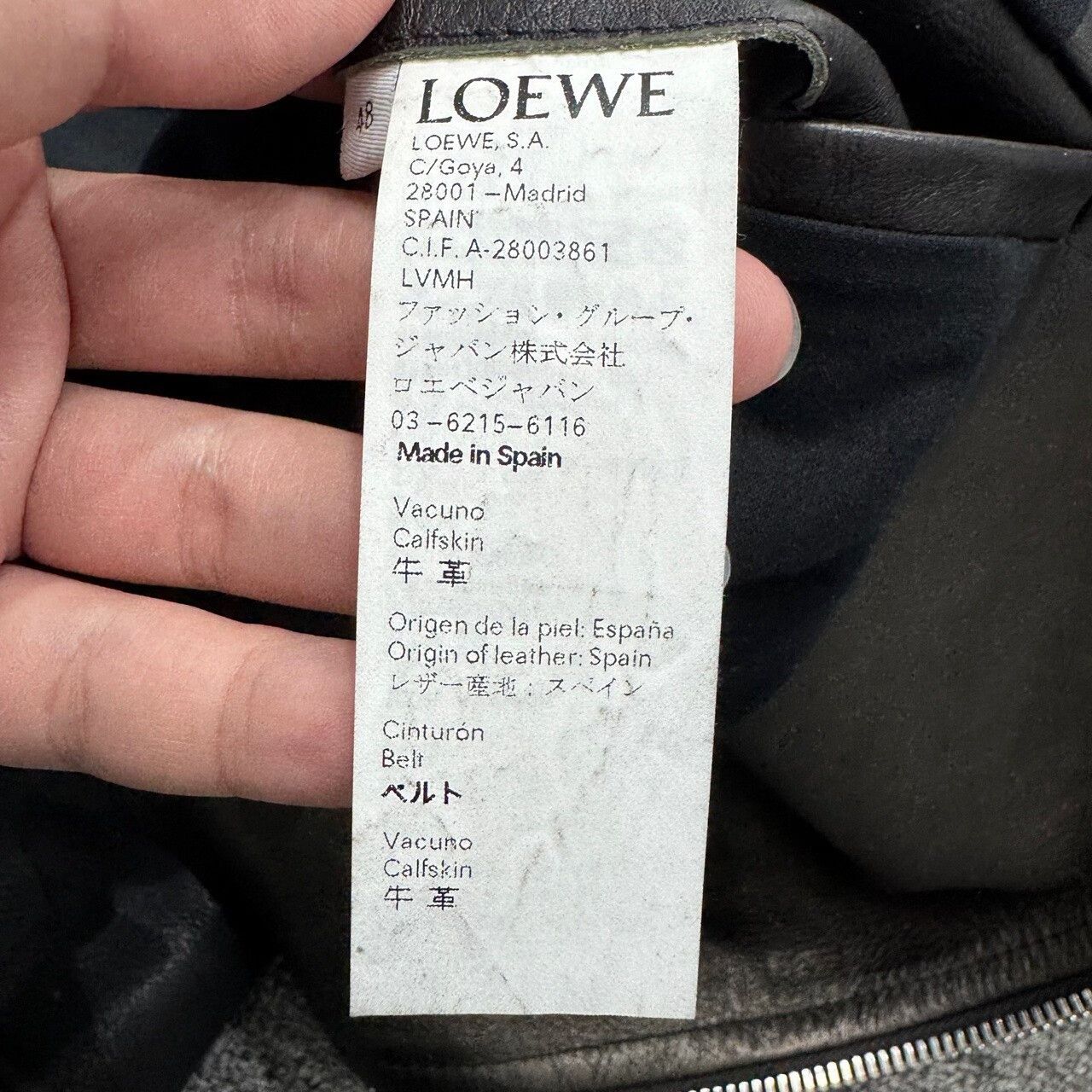 Loewe Loewe Leather Motorcycle Jacket Size US L / EU 52-54 / 3 - 4 Thumbnail
