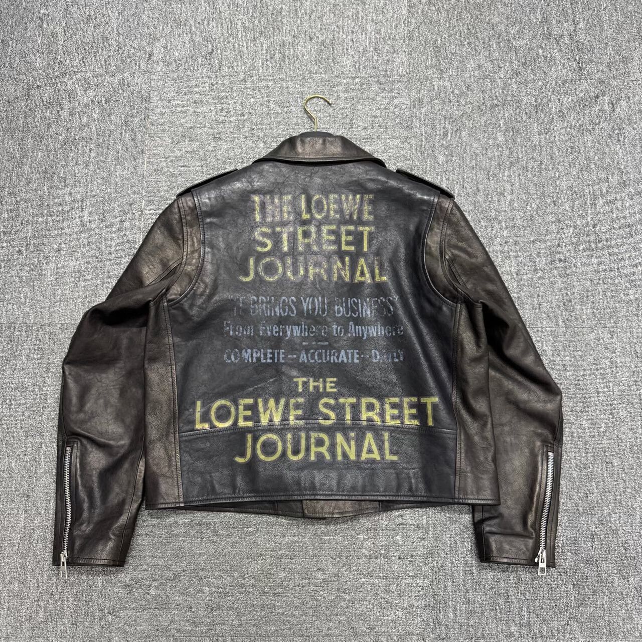 Loewe Loewe Leather Motorcycle Jacket Size US L / EU 52-54 / 3 - 2 Thumbnail