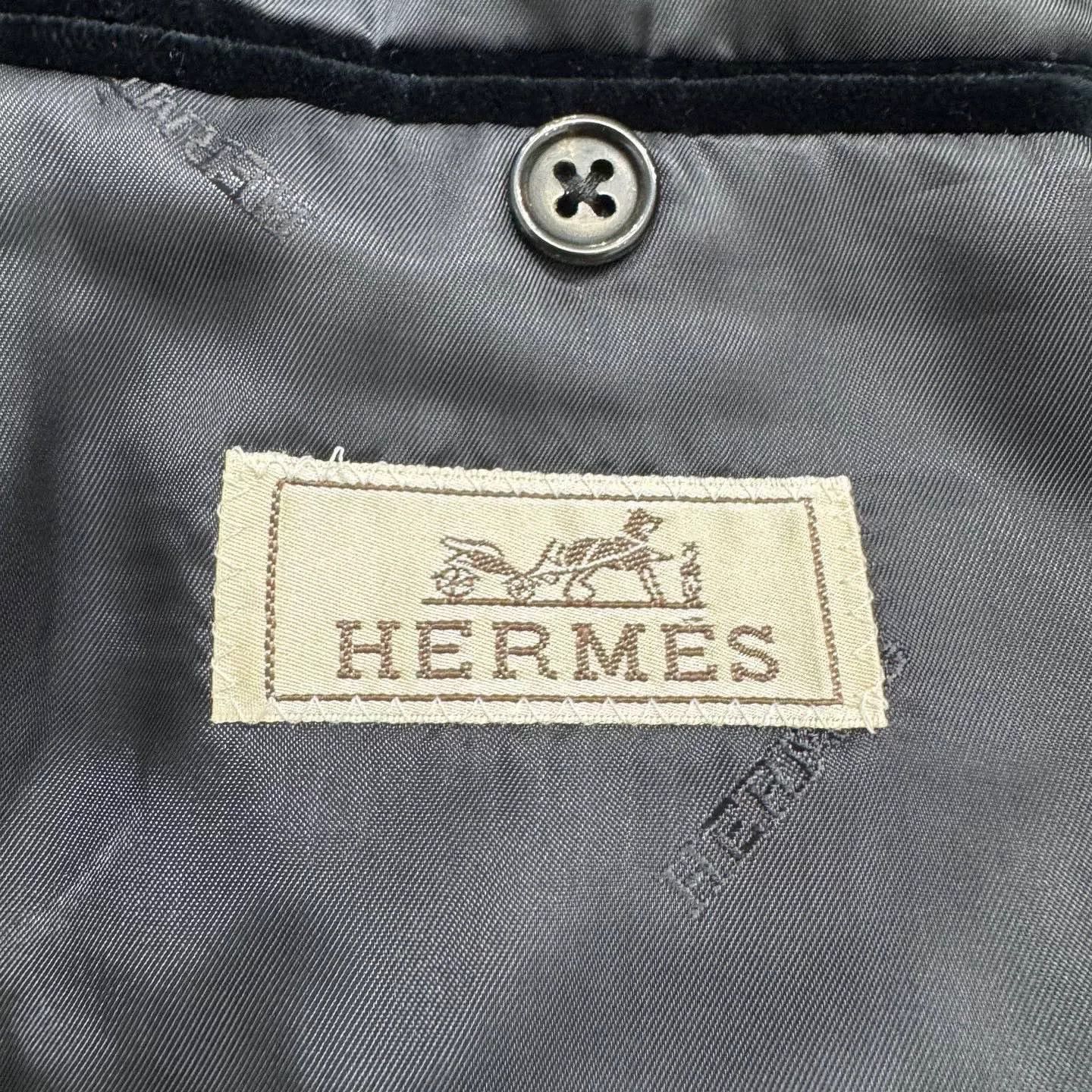 Hermes hermes velvet blazer in excellent condition Size US XXL / EU 58 / 5 - 3 Thumbnail