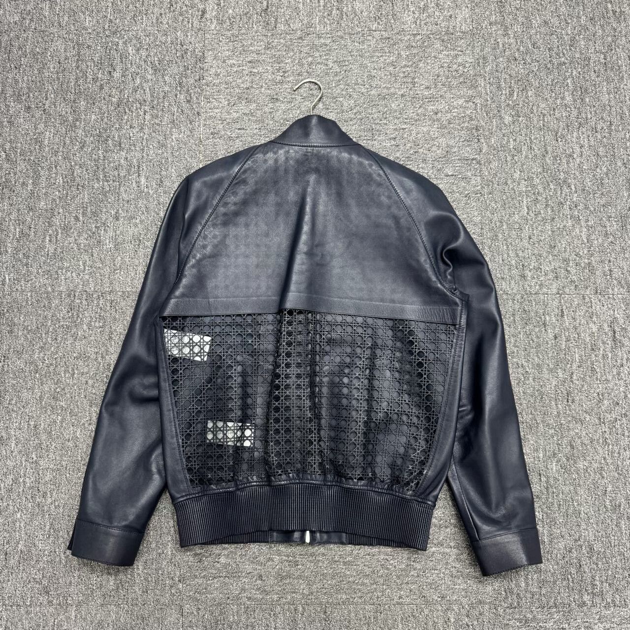 Dior dior perforated lambskin jacket size 48 Size US L / EU 52-54 / 3 - 2 Thumbnail