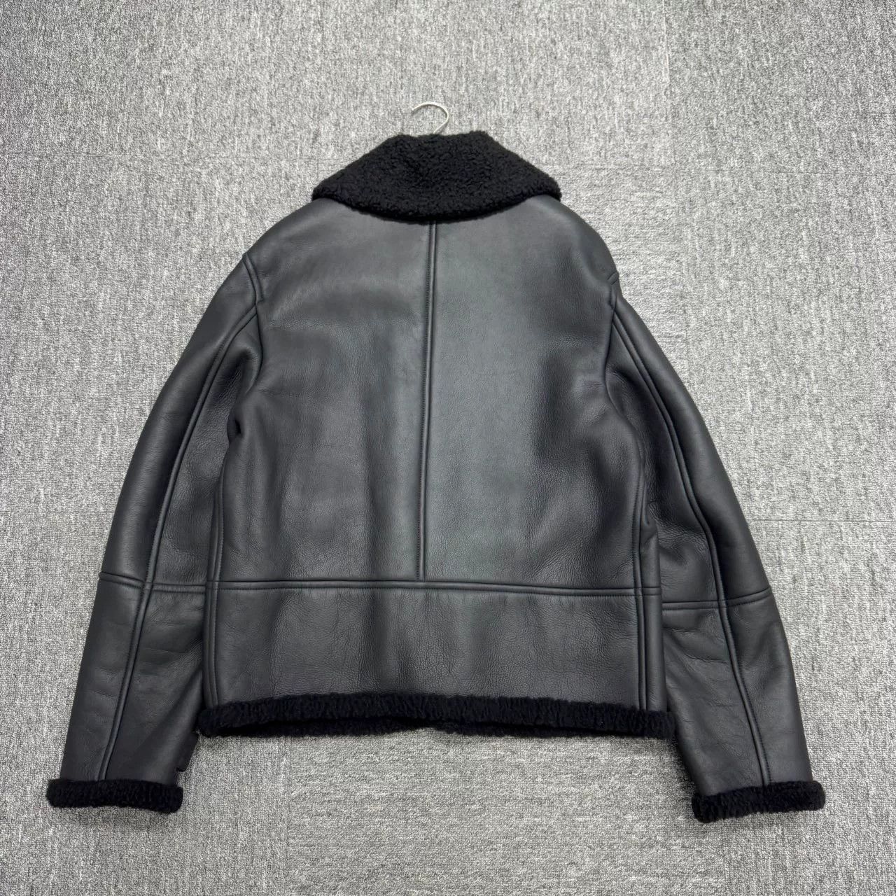Hermes hermes leather shearling trim jacket Size US L / EU 52-54 / 3 - 2 Thumbnail