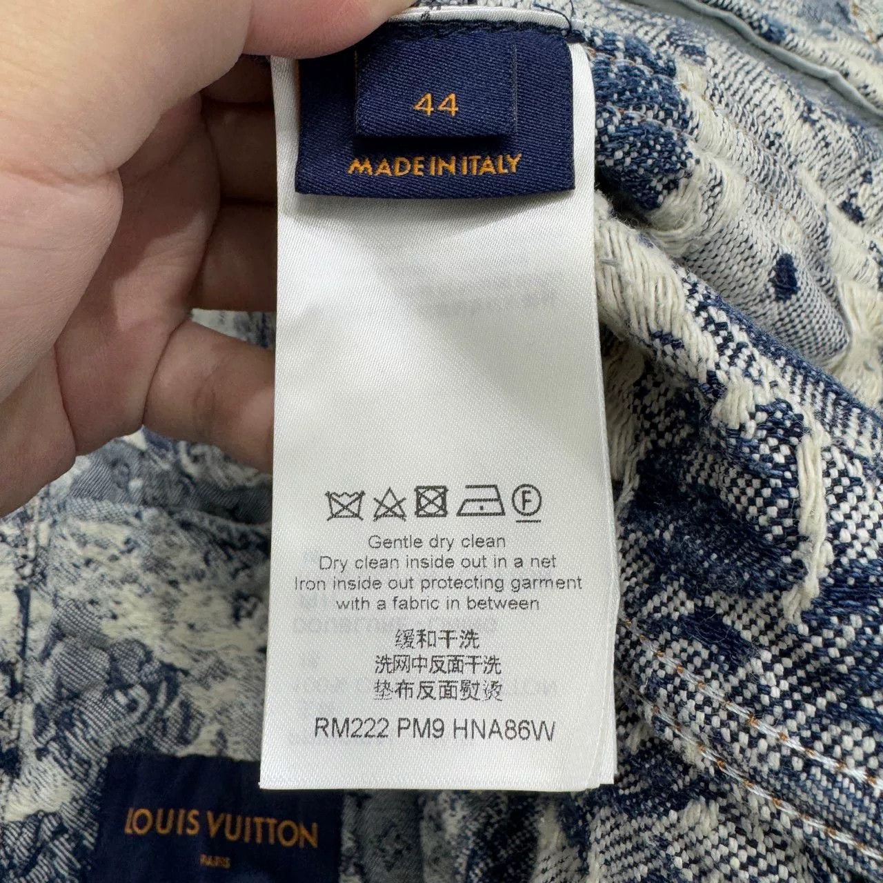 Louis Vuitton louis vuitton floral denim jacket size 44 Size US L / EU 52-54 / 3 - 5 Thumbnail
