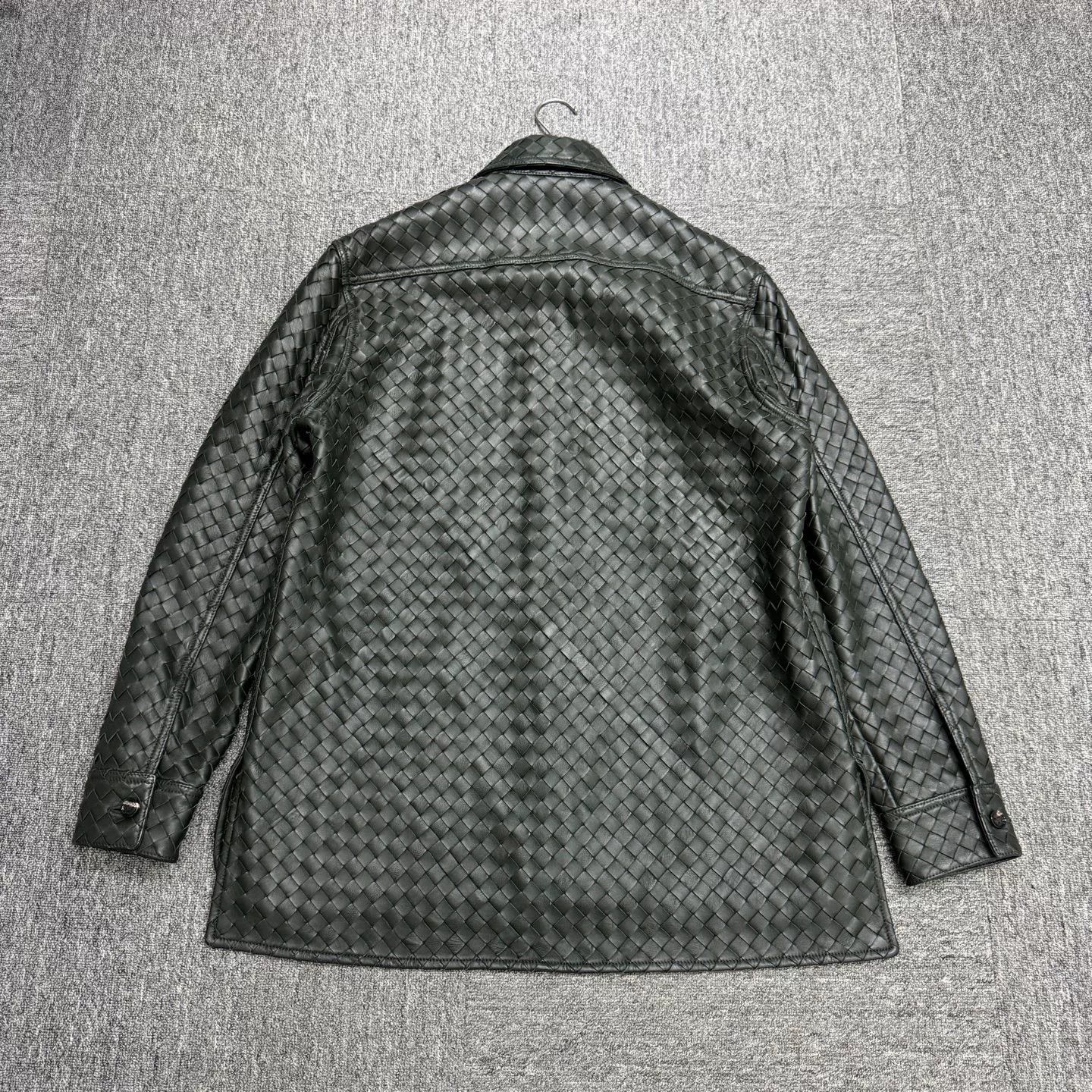 Bottega Veneta Bottega Veneta Woven Lambskin Jacket Size US L / EU 52-54 / 3 - 2 Thumbnail