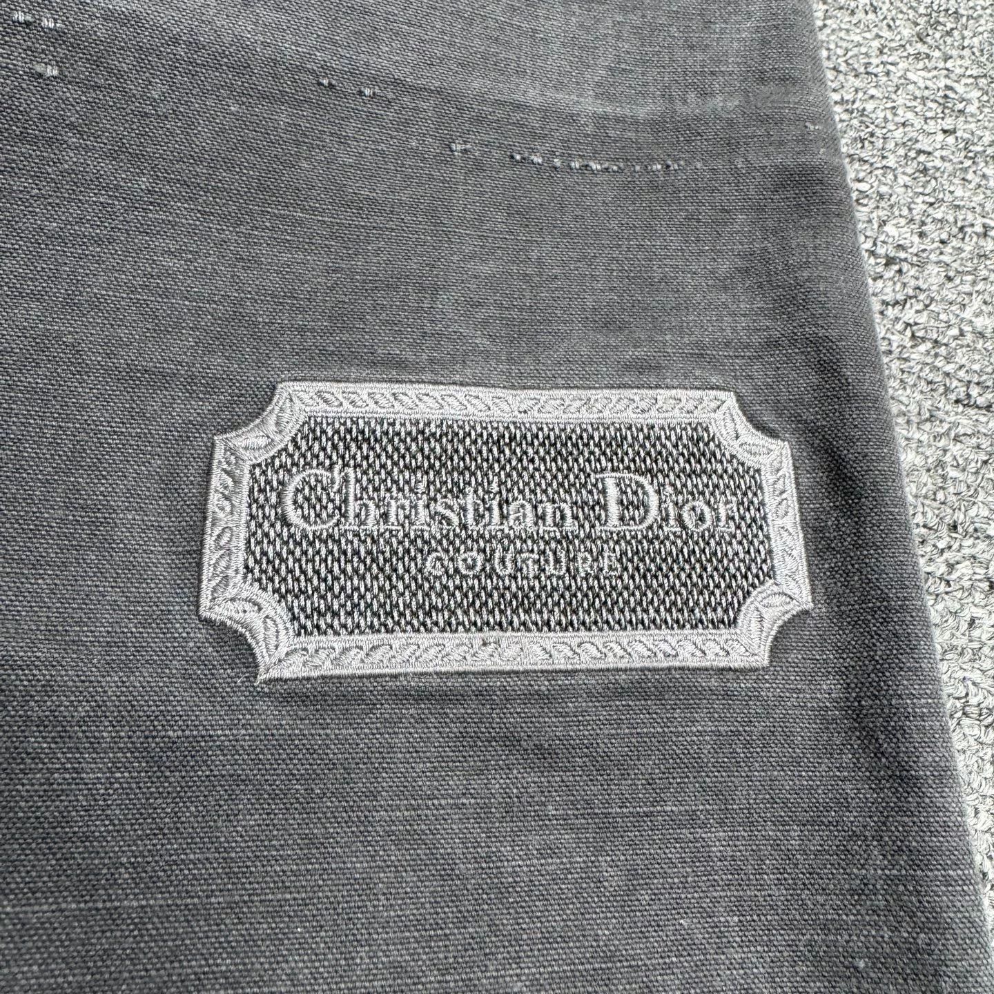 Dior Dior Embroidered Logo Distressed Jeans Size US 31 - 4 Thumbnail