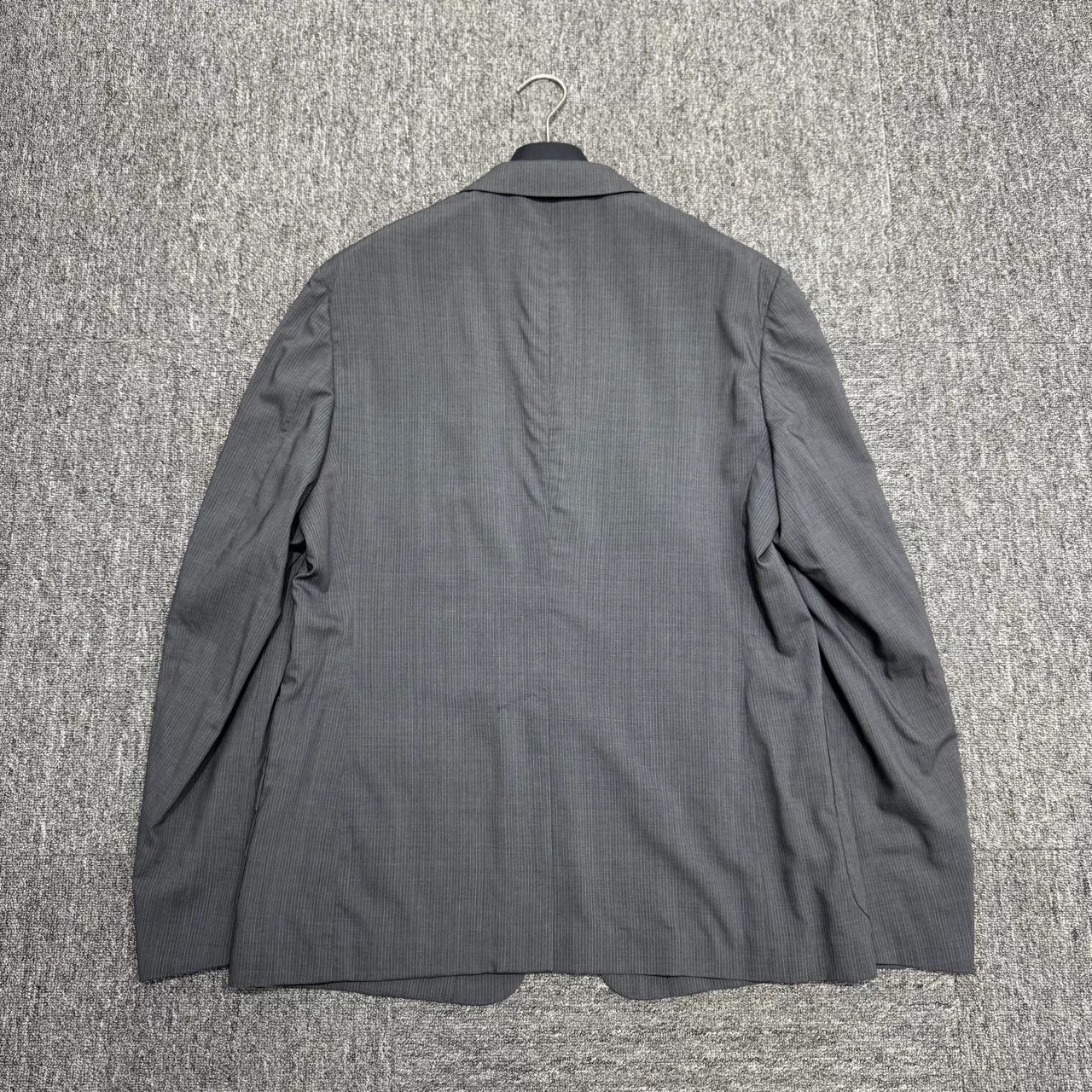 Prada gray striped suit by Prada Size US L / EU 52-54 / 3 - 2 Thumbnail
