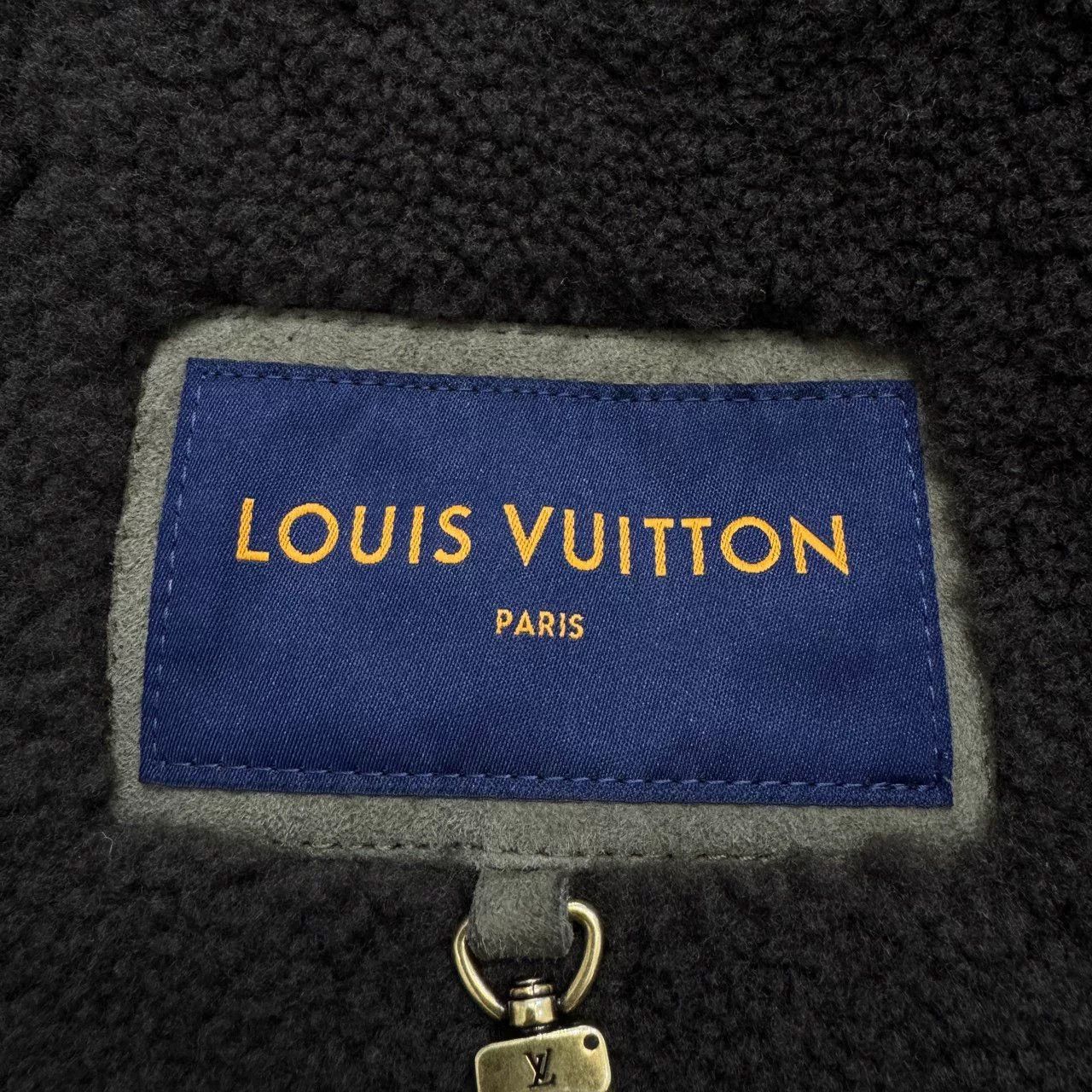 Louis Vuitton louis vuitton faux fur jacket in green Size US M / EU 48-50 / 2 - 3 Thumbnail