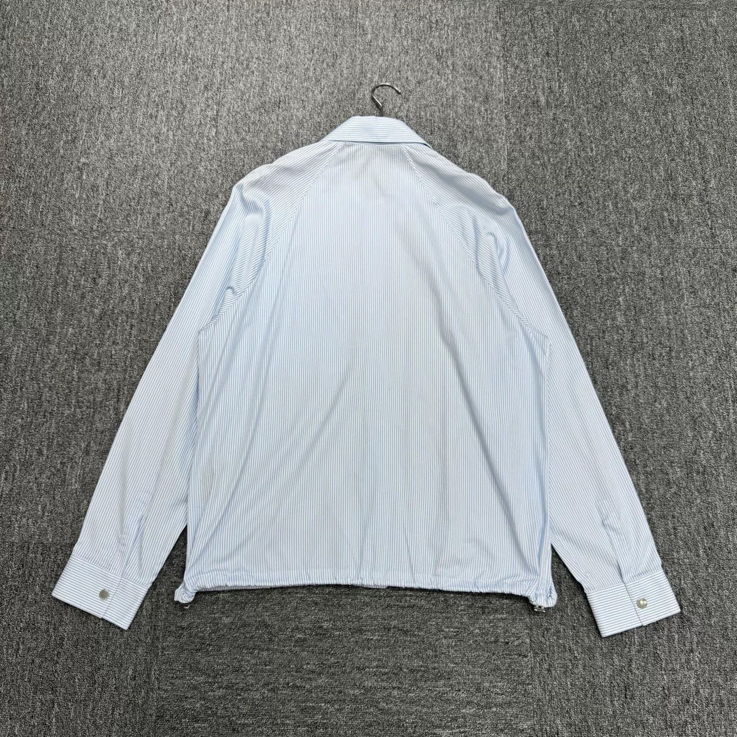Dior Dior New Blue Striped Jacket Size 50 Size US L / EU 52-54 / 3 - 2 Thumbnail