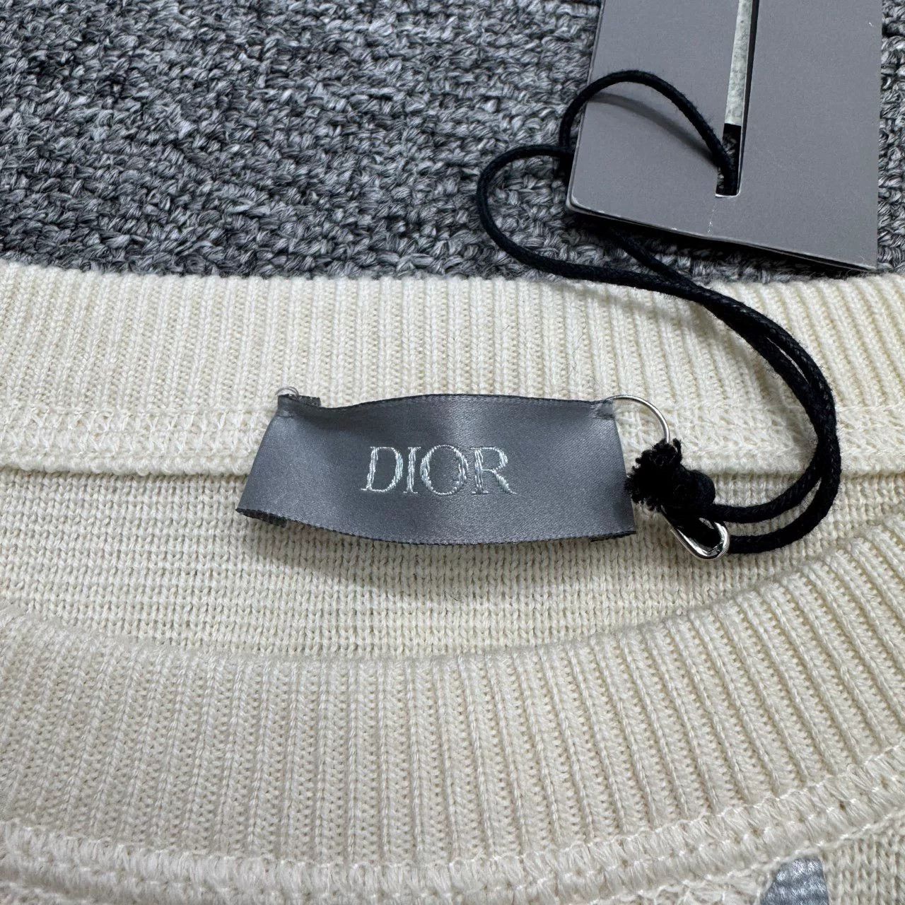 Dior Dior Reflective Letter Print Sweater Size US S / EU 44-46 / 1 - 3 Thumbnail