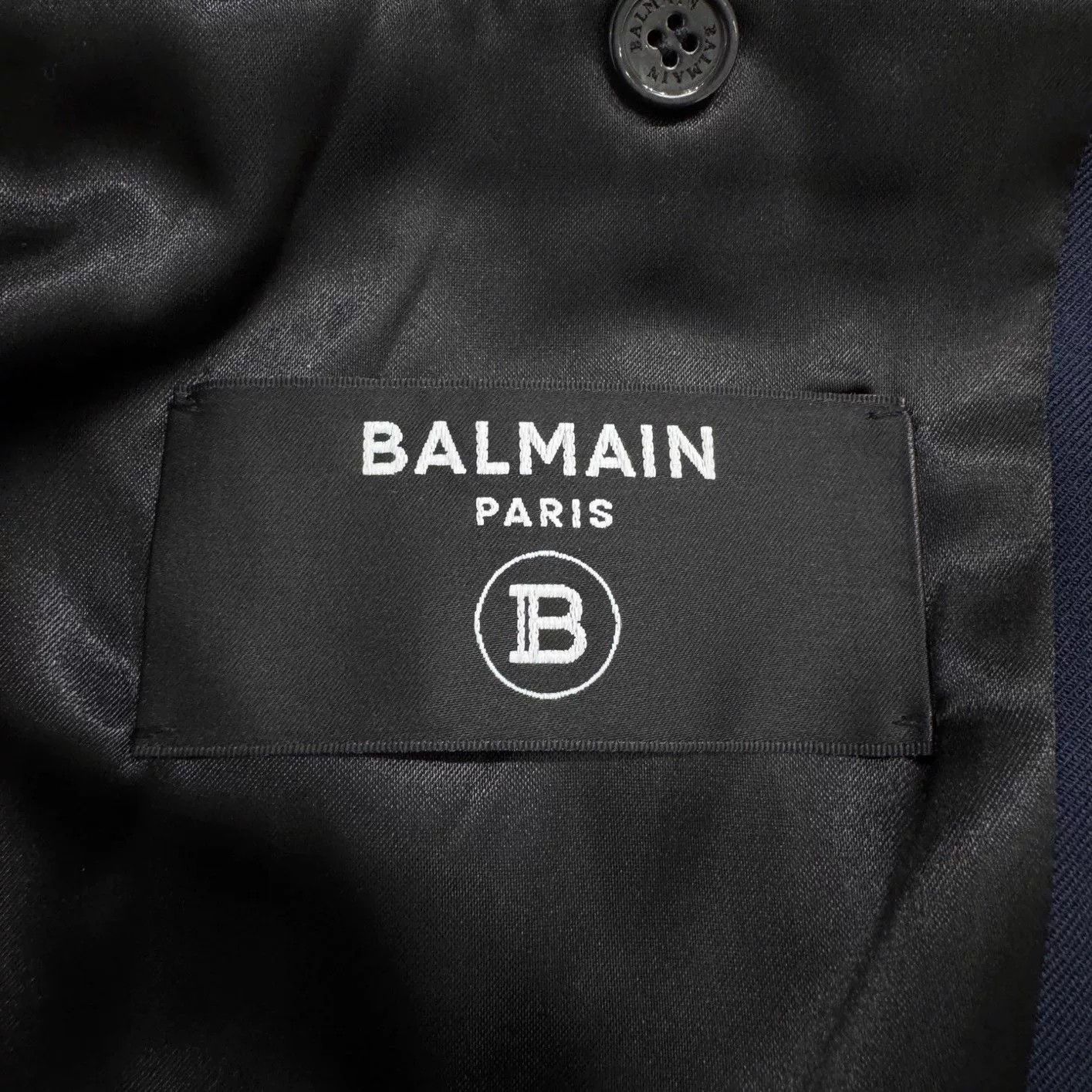 Balmain balmain embroidered crown wool blazer Size US L / EU 52-54 / 3 - 4 Thumbnail