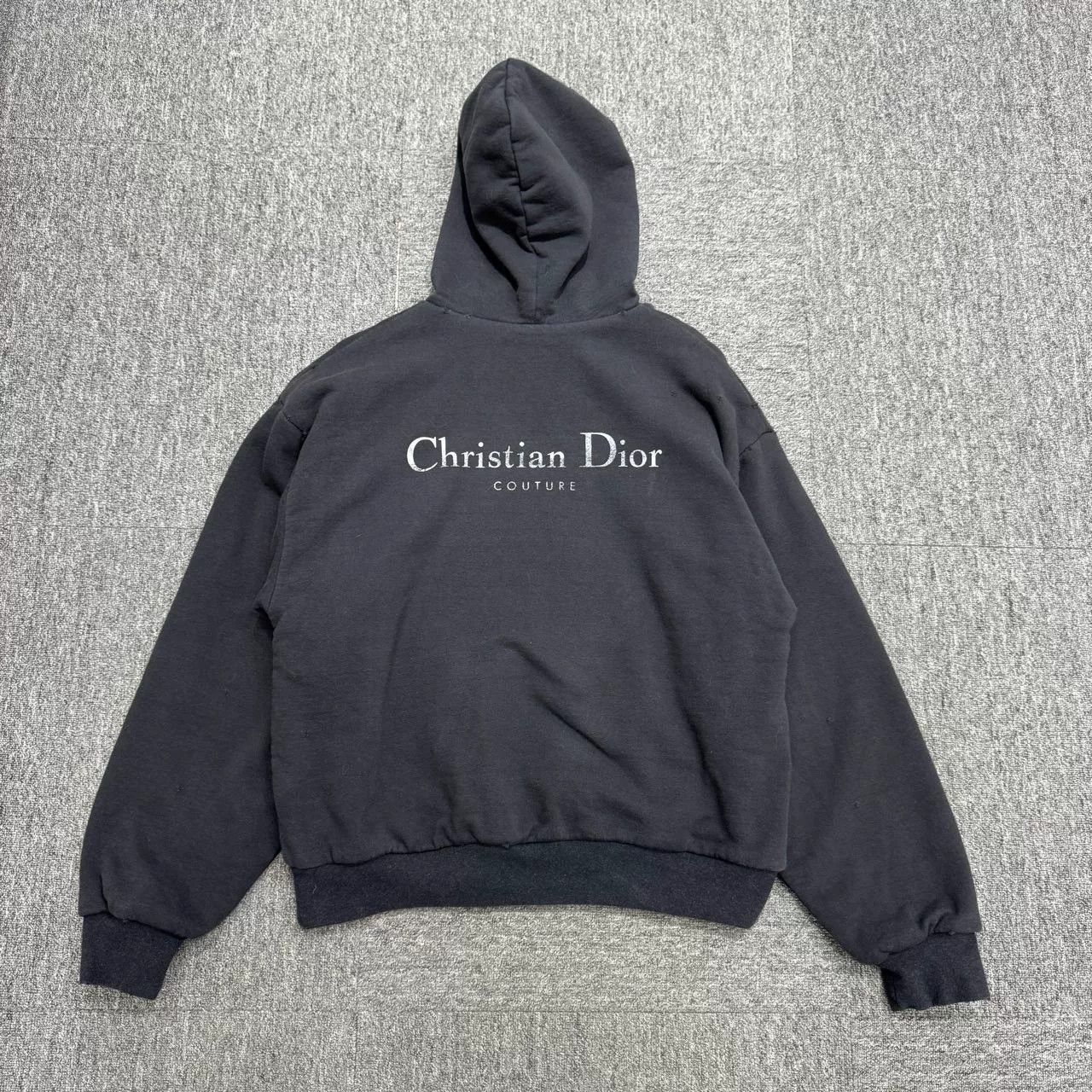Dior vintage christian dior distressed hoodie Size US L / EU 52-54 / 3 - 2 Thumbnail
