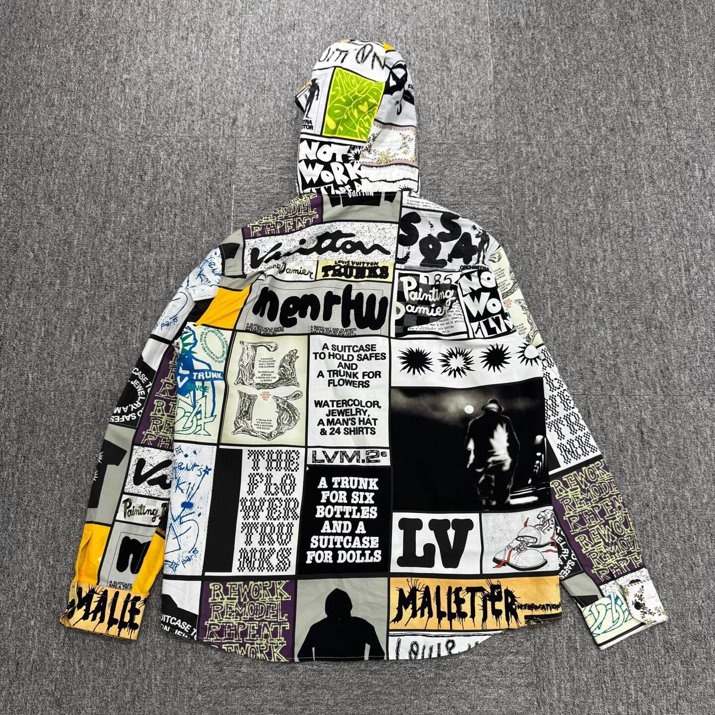 Louis Vuitton louis vuitton comic patchwork shirt Size US XL / EU 56 / 4 - 2 Thumbnail