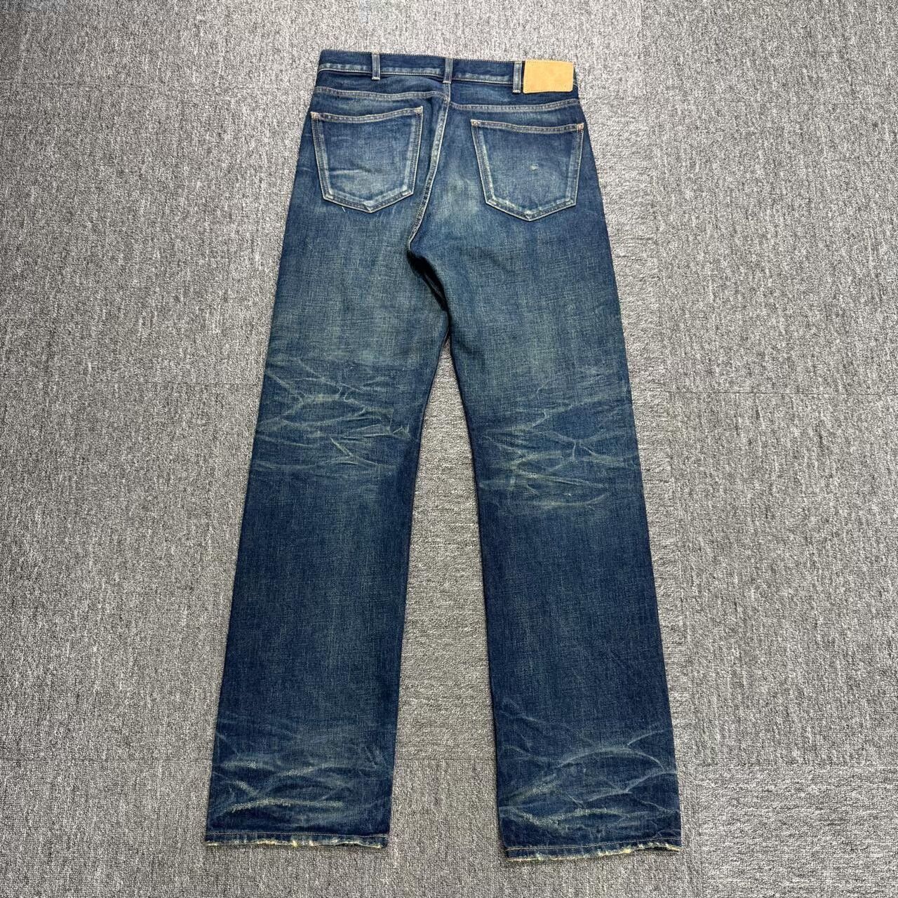 Celine Celine Distressed Vintage Denim Pants Size 30 Size US 30 / EU 46 - 2 Thumbnail