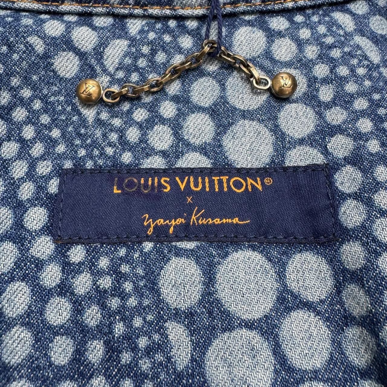 Louis Vuitton louis vuitton dotted denim jacket Size US L / EU 52-54 / 3 - 3 Thumbnail