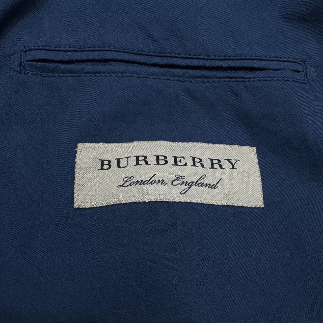 Burberry Burberry Solid Suit Jacket in Size 50 Size US L / EU 52-54 / 3 - 3 Thumbnail
