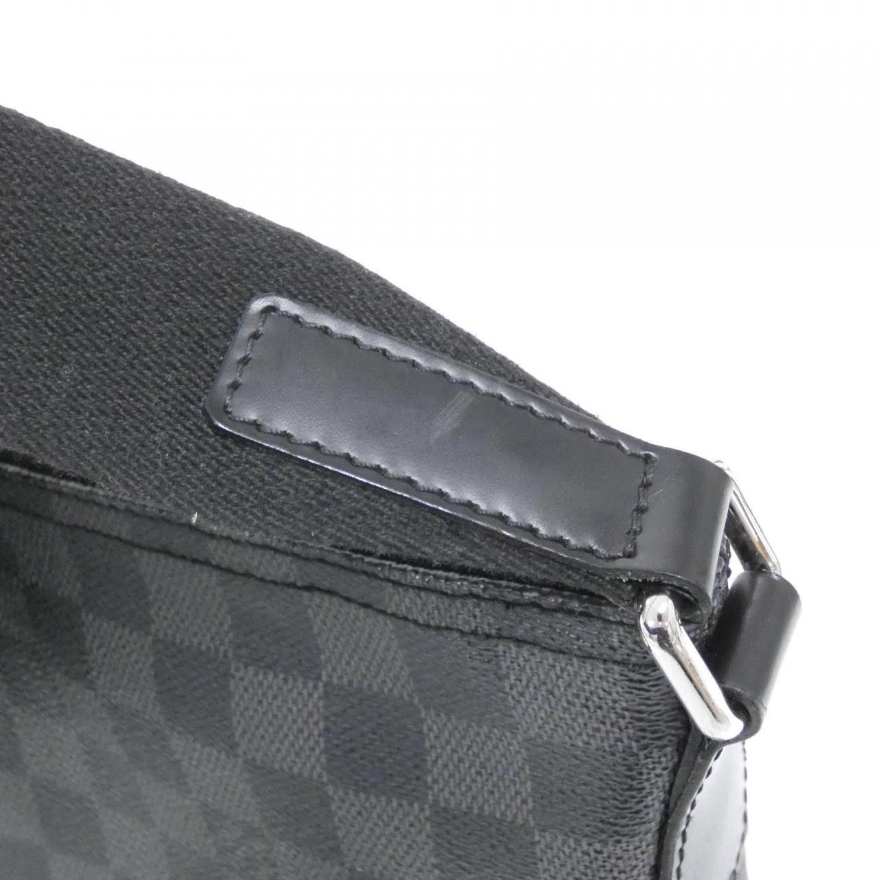 Louis Vuitton Louis Vuitton Louis Vuitton Mick Damier Graphite Shoulder Bag Canvas Shoulder Bag N41211 DUTY FREE for USA Size ONE SIZE - 7 Thumbnail