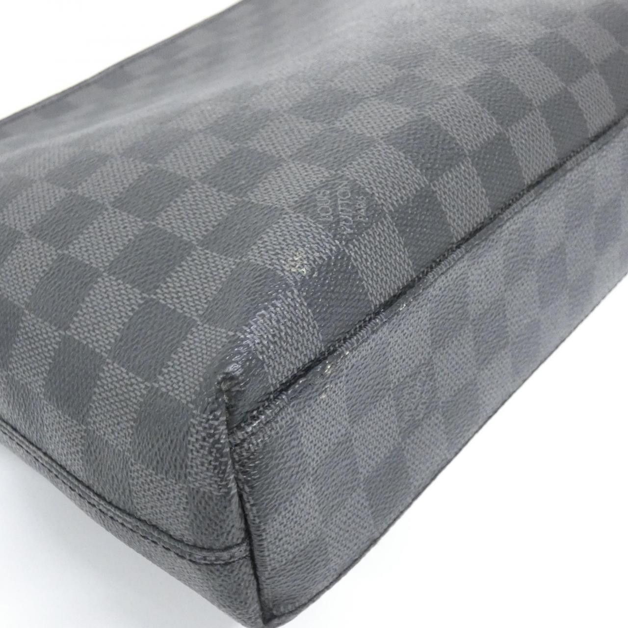 Louis Vuitton Louis Vuitton Louis Vuitton Mick Damier Graphite Shoulder Bag Canvas Shoulder Bag N41211 DUTY FREE for USA Size ONE SIZE - 3 Thumbnail