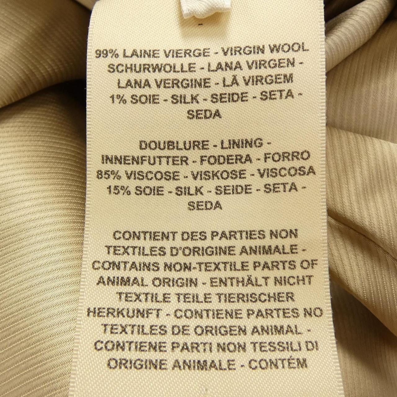 Hermes Hermes Hermès 2H0131DI Wool Coat 34 Others Outerwear DUTY FREE for USA Size ONE SIZE - 3 Thumbnail
