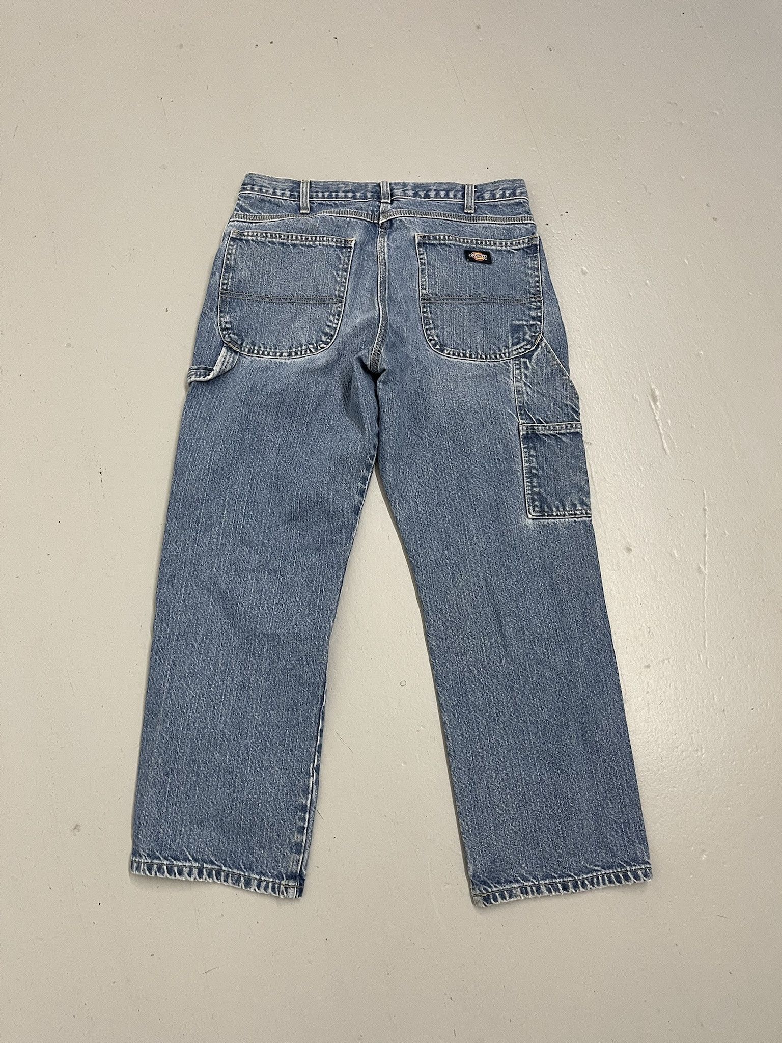 Carhartt Vintage 90s Dickies Carpenter Heavy Duty Loose Fit Jeans Size 35x28 Size US 35 - 5 Thumbnail