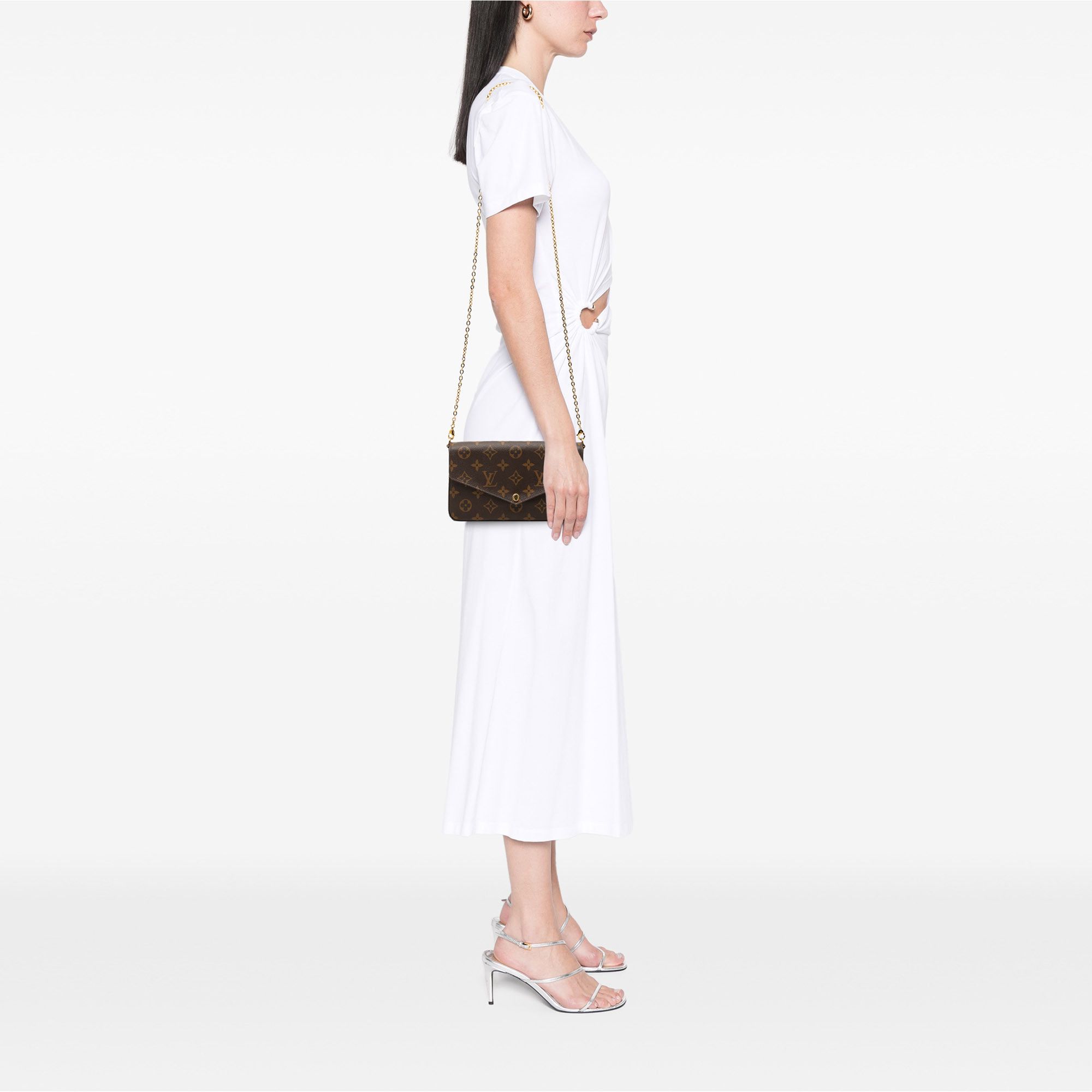 Louis Vuitton Louis Vuitton Monogram Pochette Felicie Size ONE SIZE - 7 Thumbnail