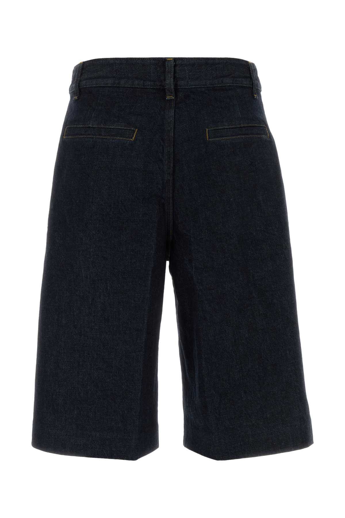 Frame Denim Bermuda Shorts Size 27" / US 4 / IT 40 - 2 Thumbnail