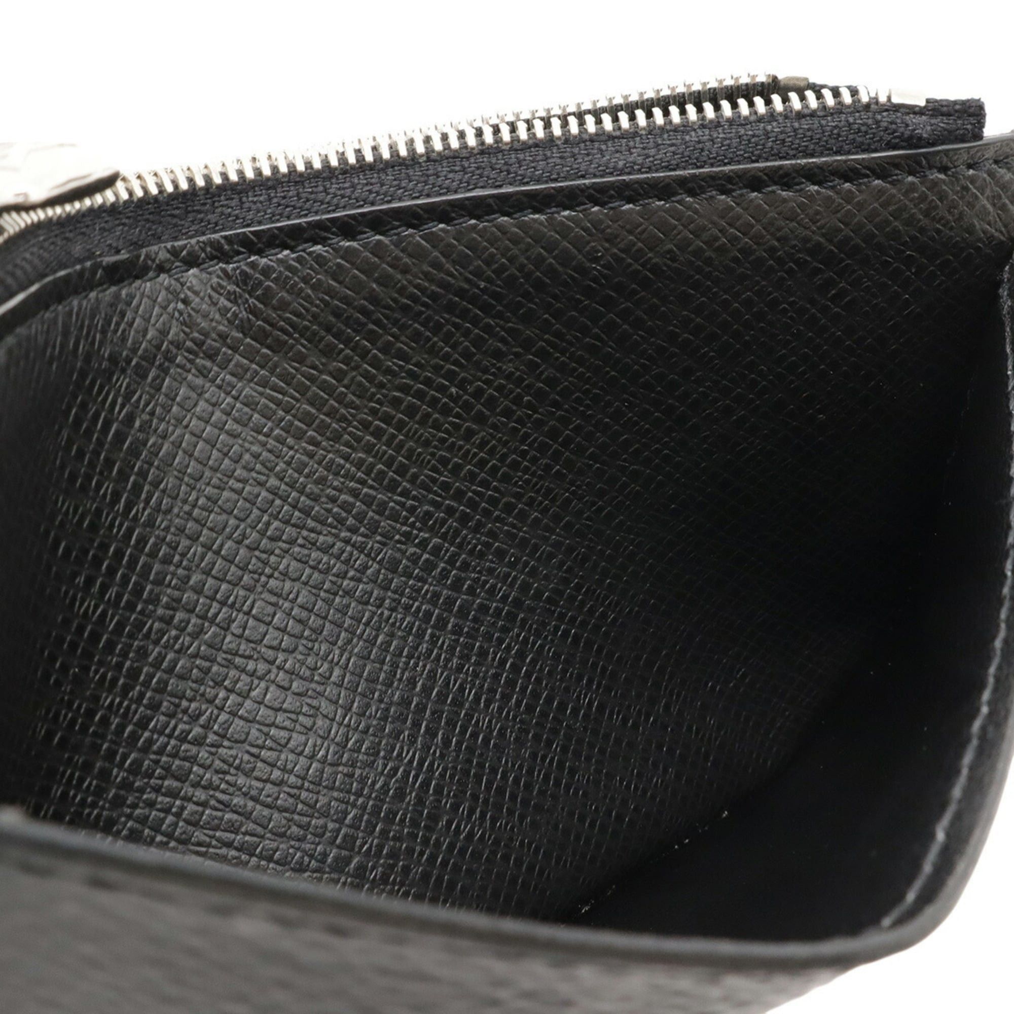 Louis Vuitton LOUIS VUITTON Taiga Rama Monogram Eclipse Coin and Card Holder, Case, Wallet, Purse, Noir, M30271 Size ONE SIZE - 7 Thumbnail