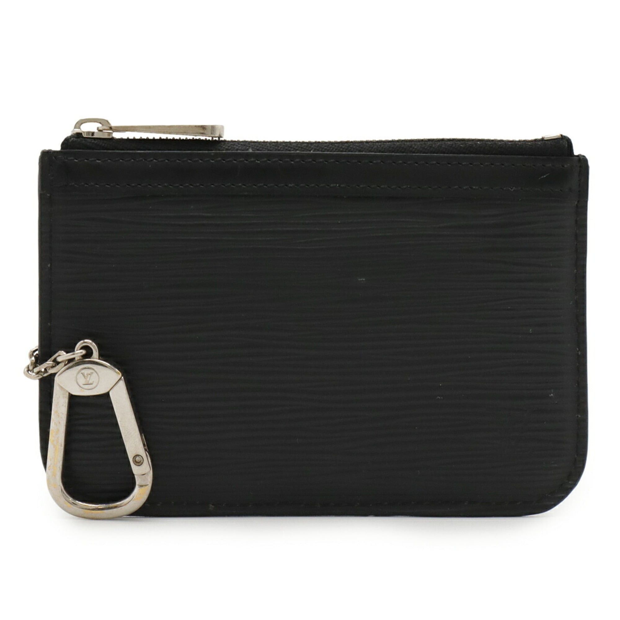 Louis Vuitton LOUIS VUITTON Epi Pochette Clé NM Coin Case Wallet Purse Noir Black M66602 Size ONE SIZE - 2 Thumbnail