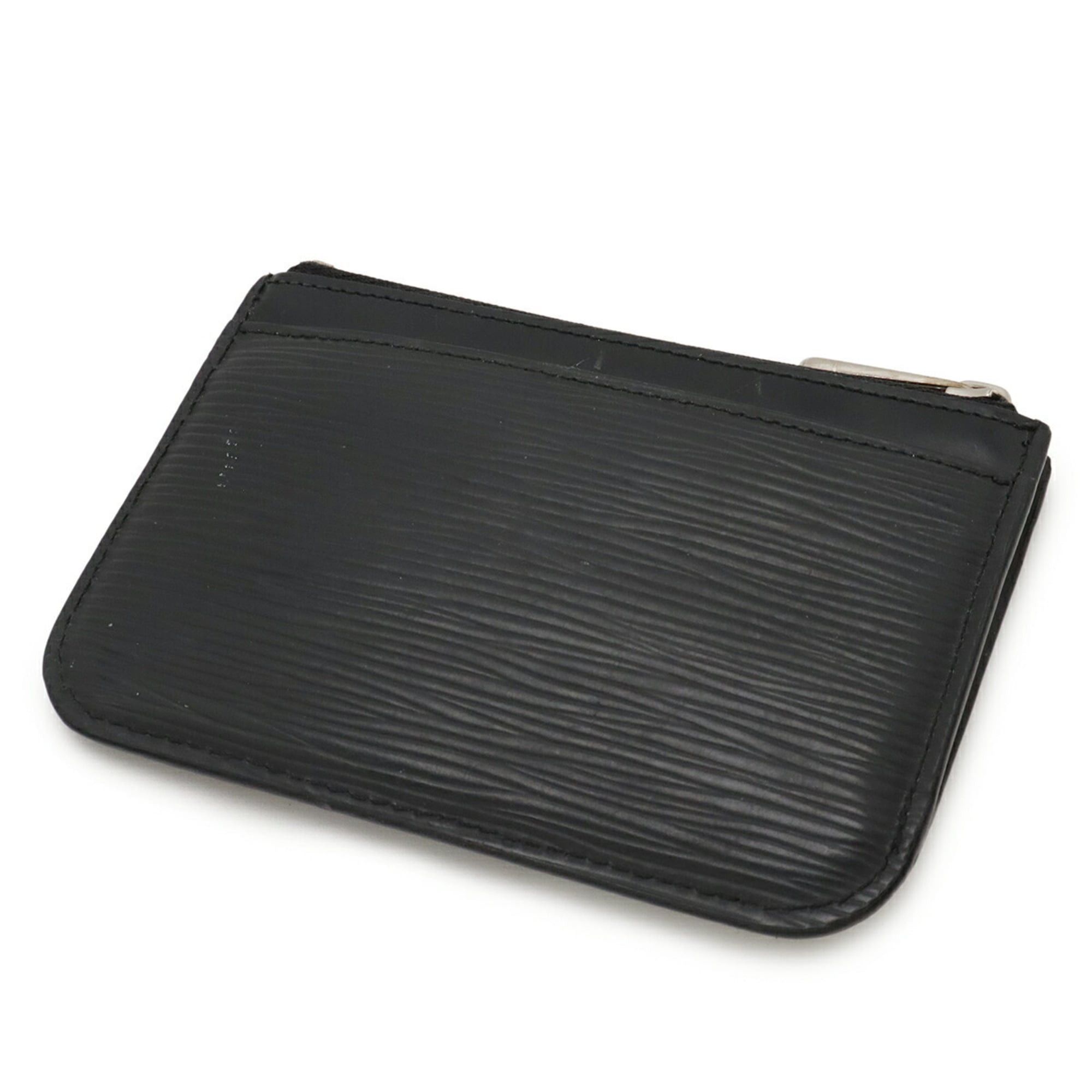 Louis Vuitton LOUIS VUITTON Epi Pochette Clé NM Coin Case Wallet Purse Noir Black M66602 Size ONE SIZE - 3 Thumbnail