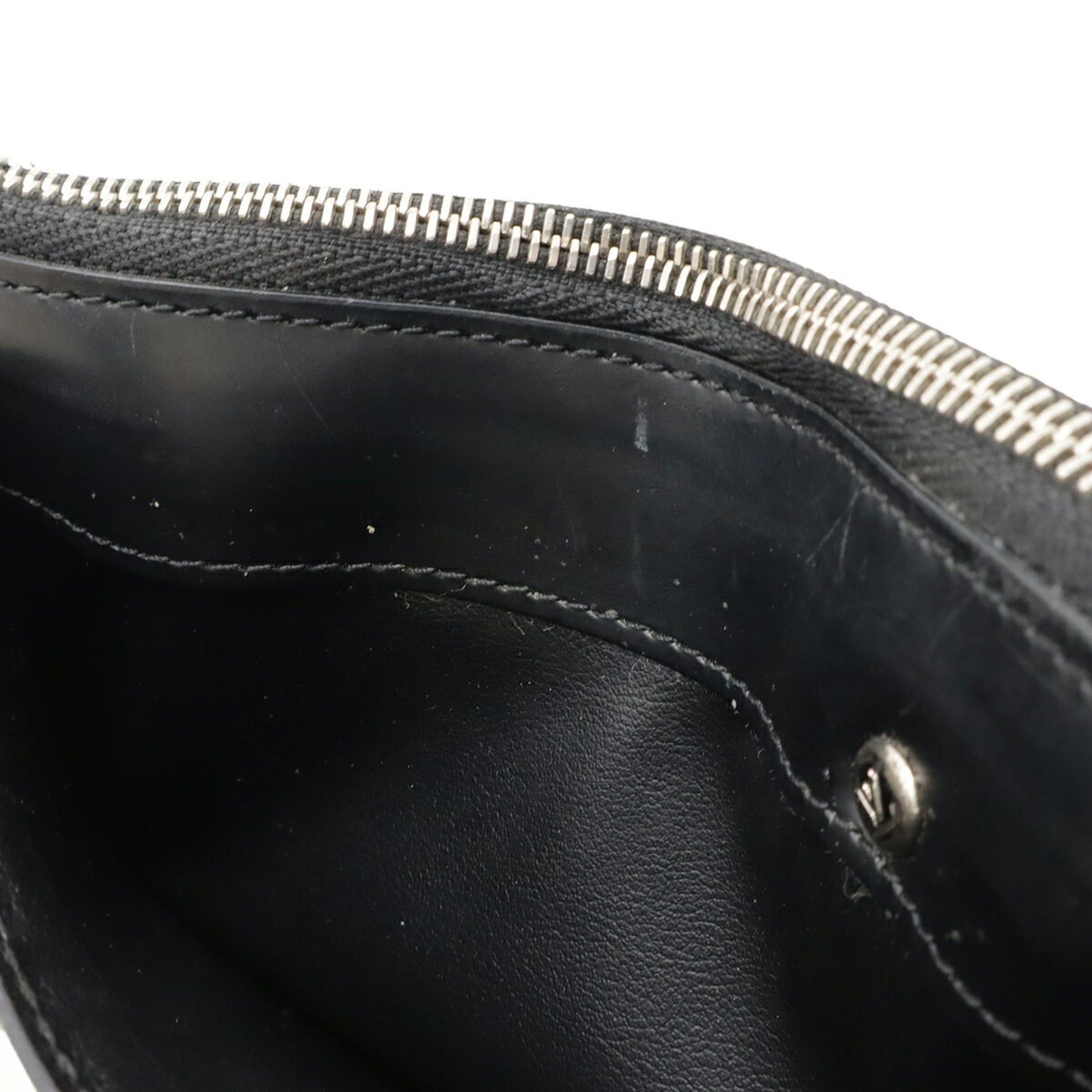 Louis Vuitton LOUIS VUITTON Epi Pochette Clé NM Coin Case Wallet Purse Noir Black M66602 Size ONE SIZE - 9 Thumbnail