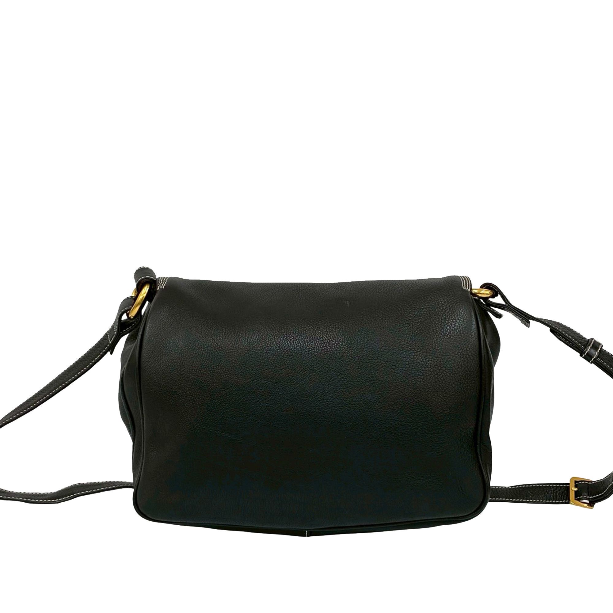 Loewe LOEWE Leather Anagram Flap Crossbody Size ONE SIZE - 2 Thumbnail