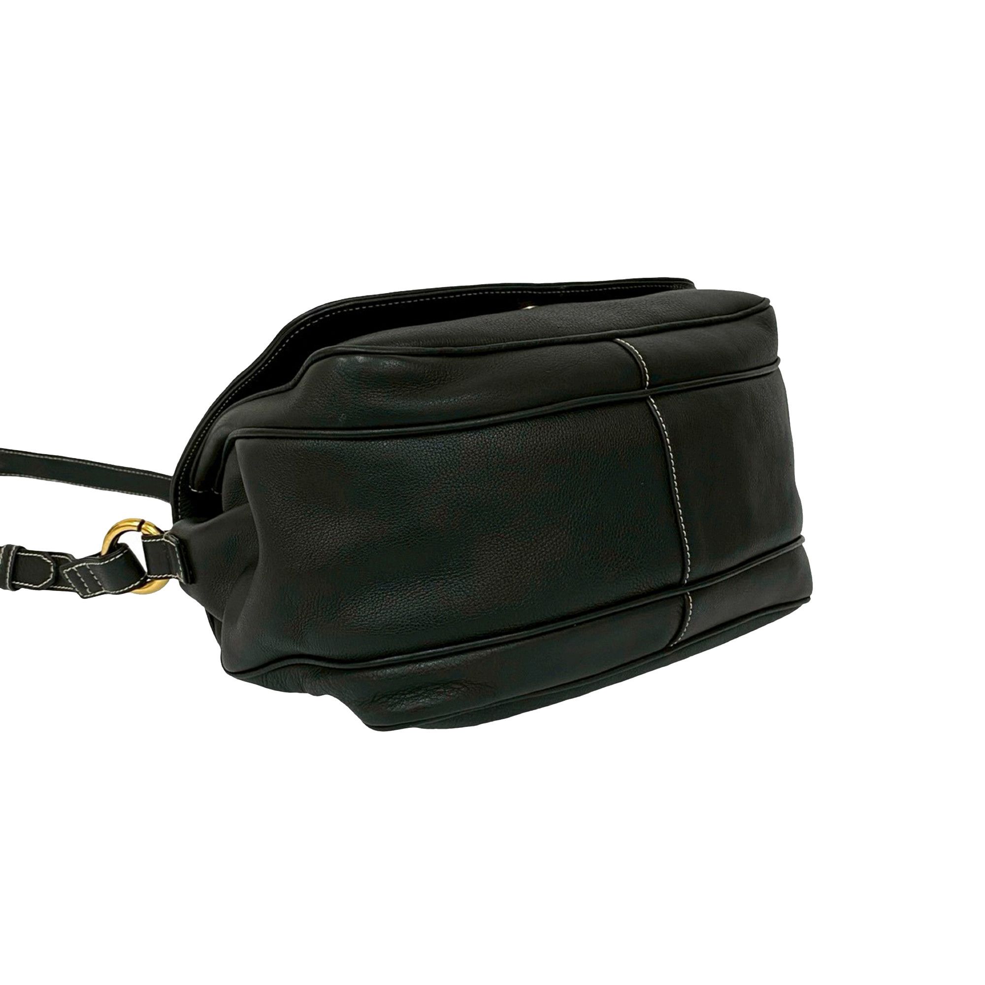 Loewe LOEWE Leather Anagram Flap Crossbody Size ONE SIZE - 5 Thumbnail