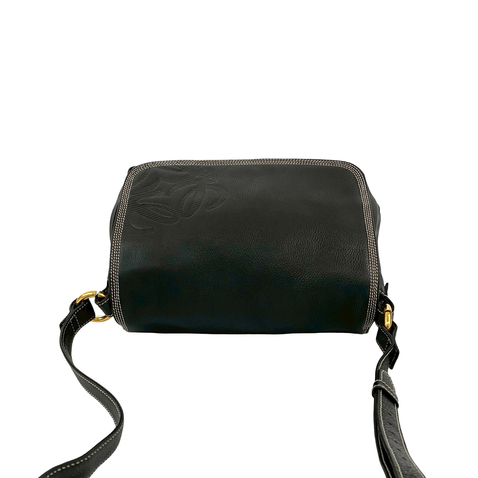 Loewe LOEWE Leather Anagram Flap Crossbody Size ONE SIZE - 9 Thumbnail