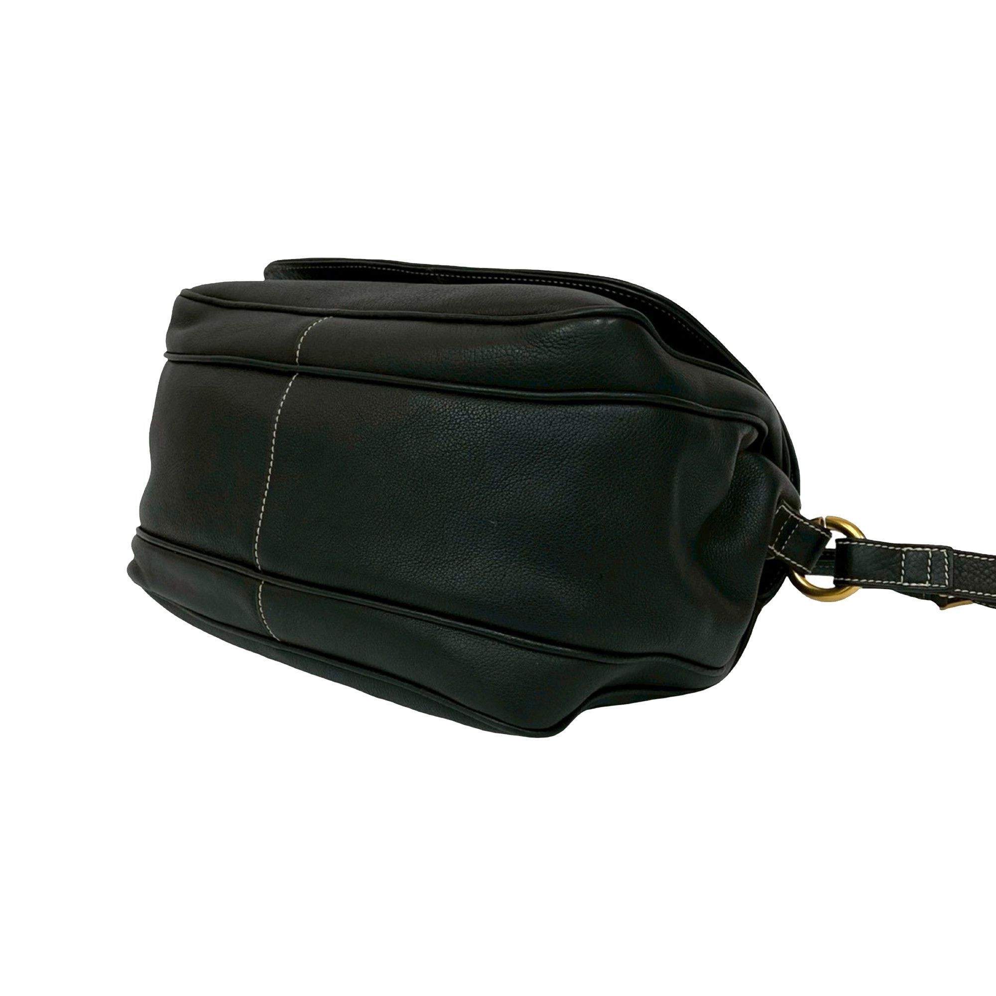 Loewe LOEWE Leather Anagram Flap Crossbody Size ONE SIZE - 6 Thumbnail