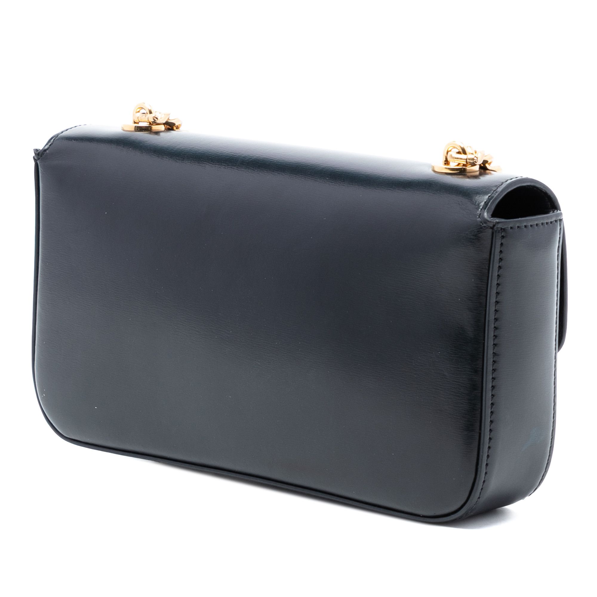 Celine Celine Smooth Calfskin Cuir Triomphe Chain Shoulder Bag Size ONE SIZE - 2 Thumbnail