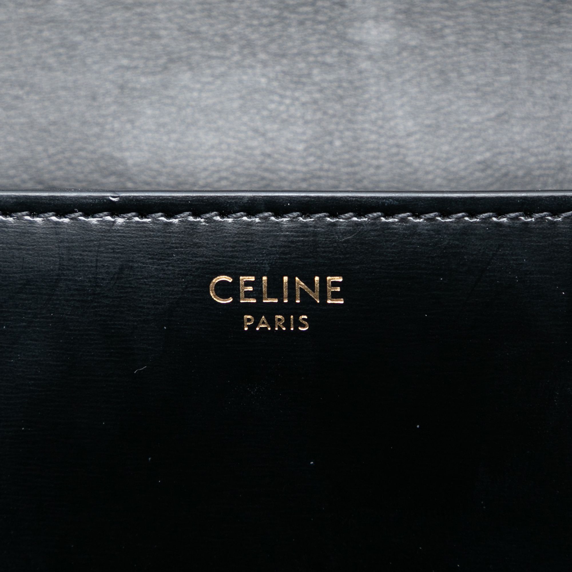 Celine Celine Smooth Calfskin Cuir Triomphe Chain Shoulder Bag Size ONE SIZE - 5 Thumbnail
