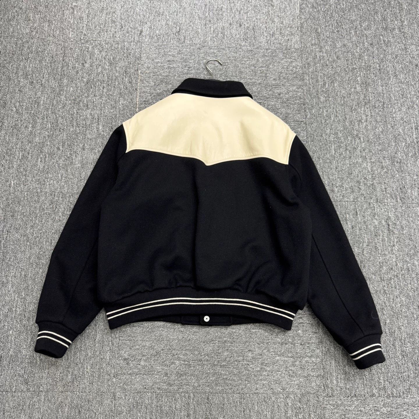 Celine celine wool and leather bomber jacket Size US XXL / EU 58 / 5 - 2 Thumbnail