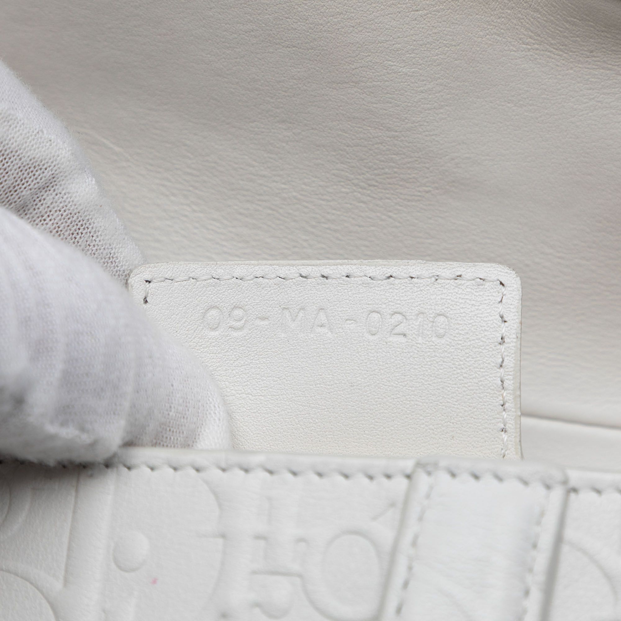 Dior Dior Oblique Embossed Calfskin Saddle Bag Size ONE SIZE - 5 Thumbnail